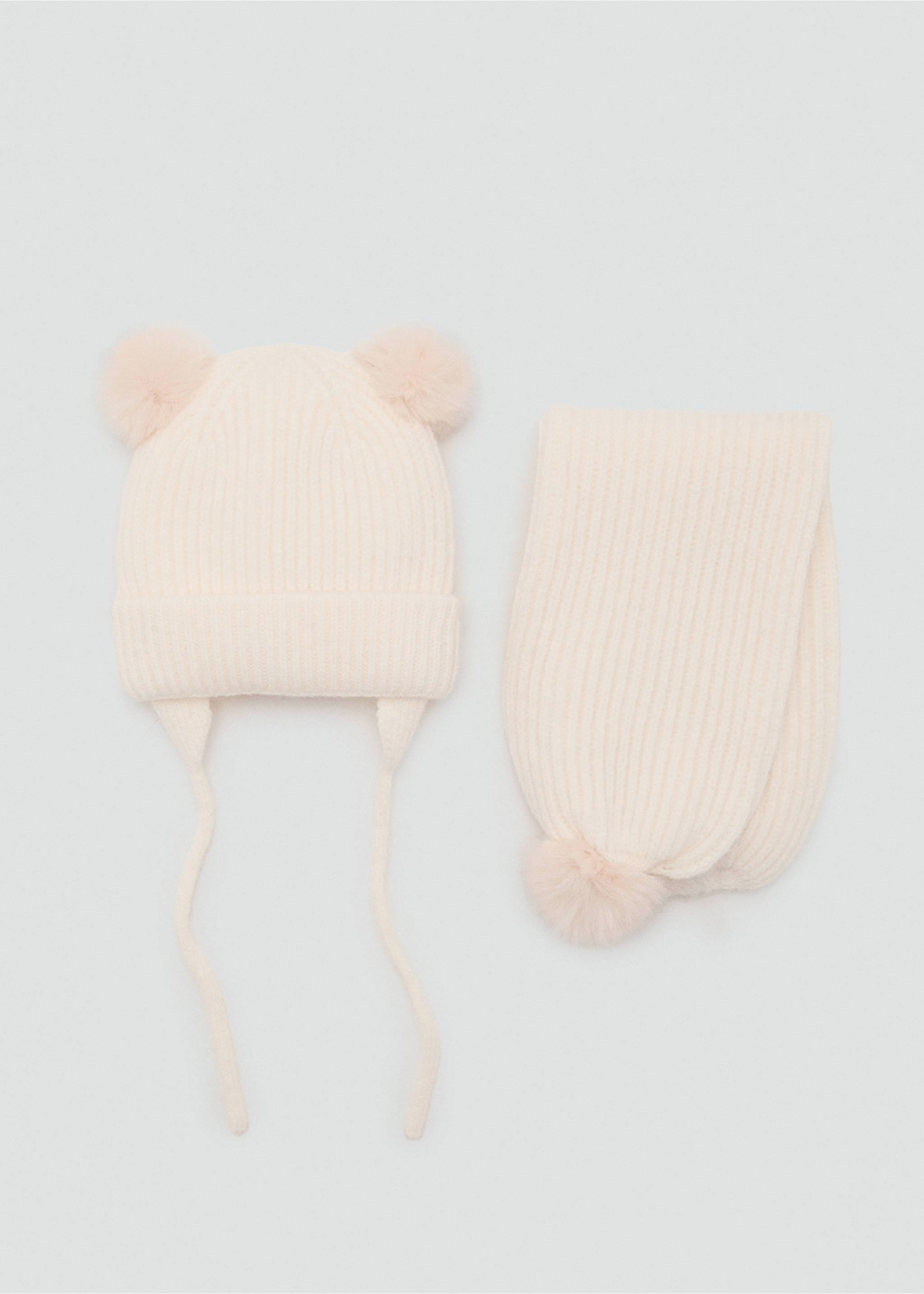 Bufanda punto pompón - Detalle del artículo 2, Arena. Ref: 17025985-00.