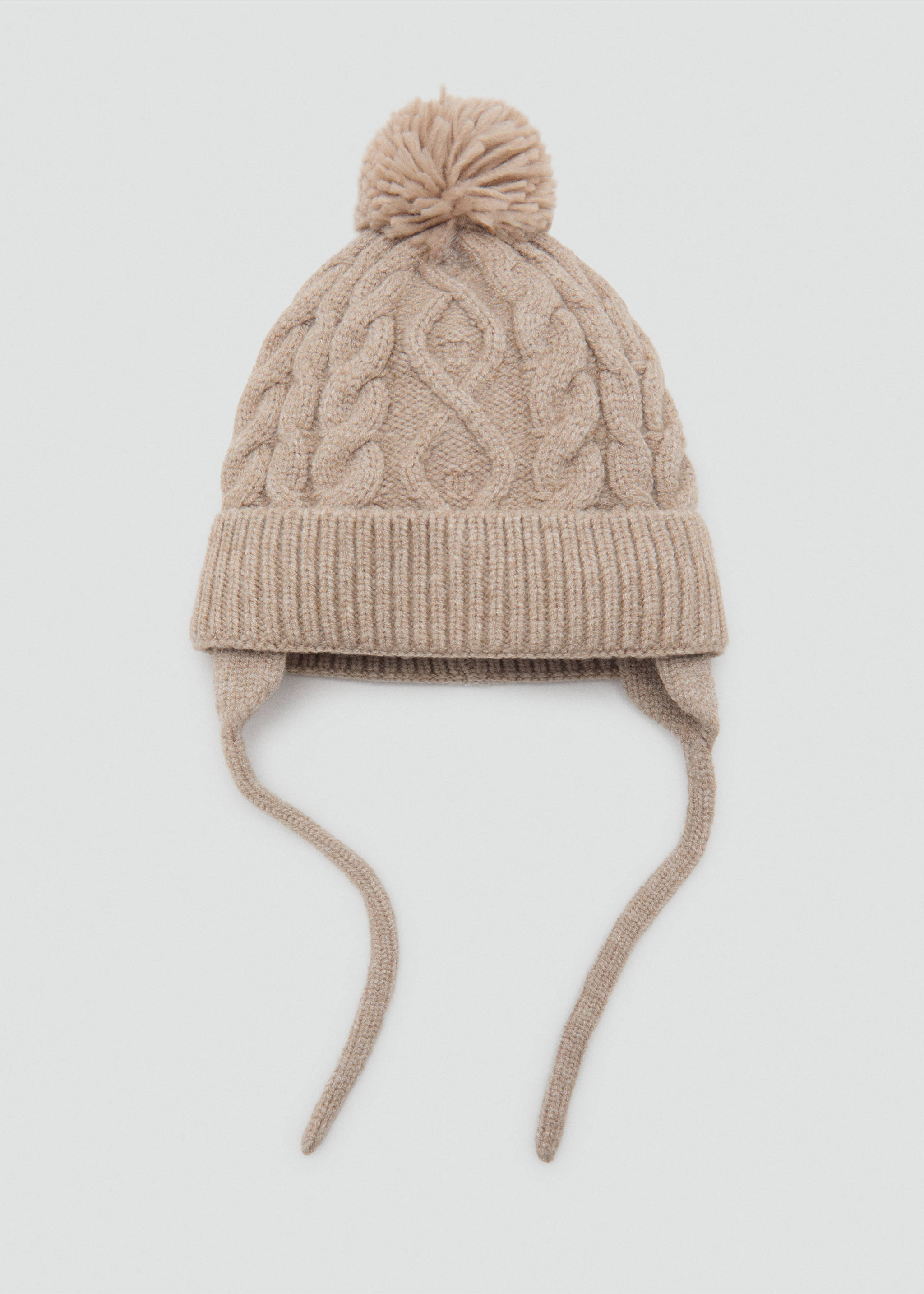 Gorro punto borla - Artículo sin modelo, Arena. Ref: 17025986-00.