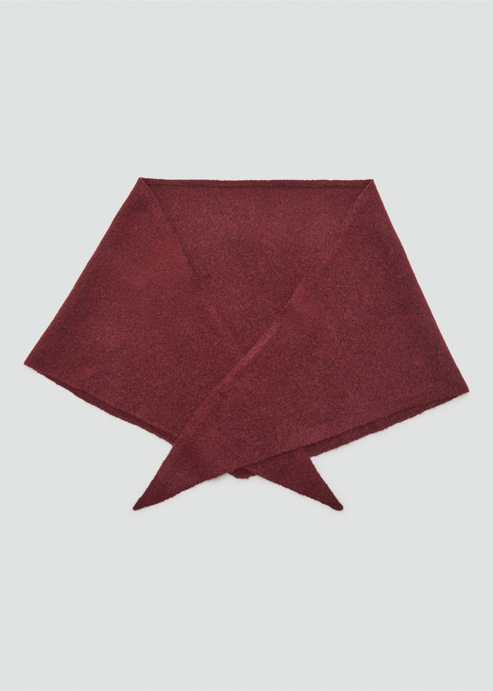 Bandana punto lana - Detalle del artículo 1, Rojo. Ref: 17026000-00.