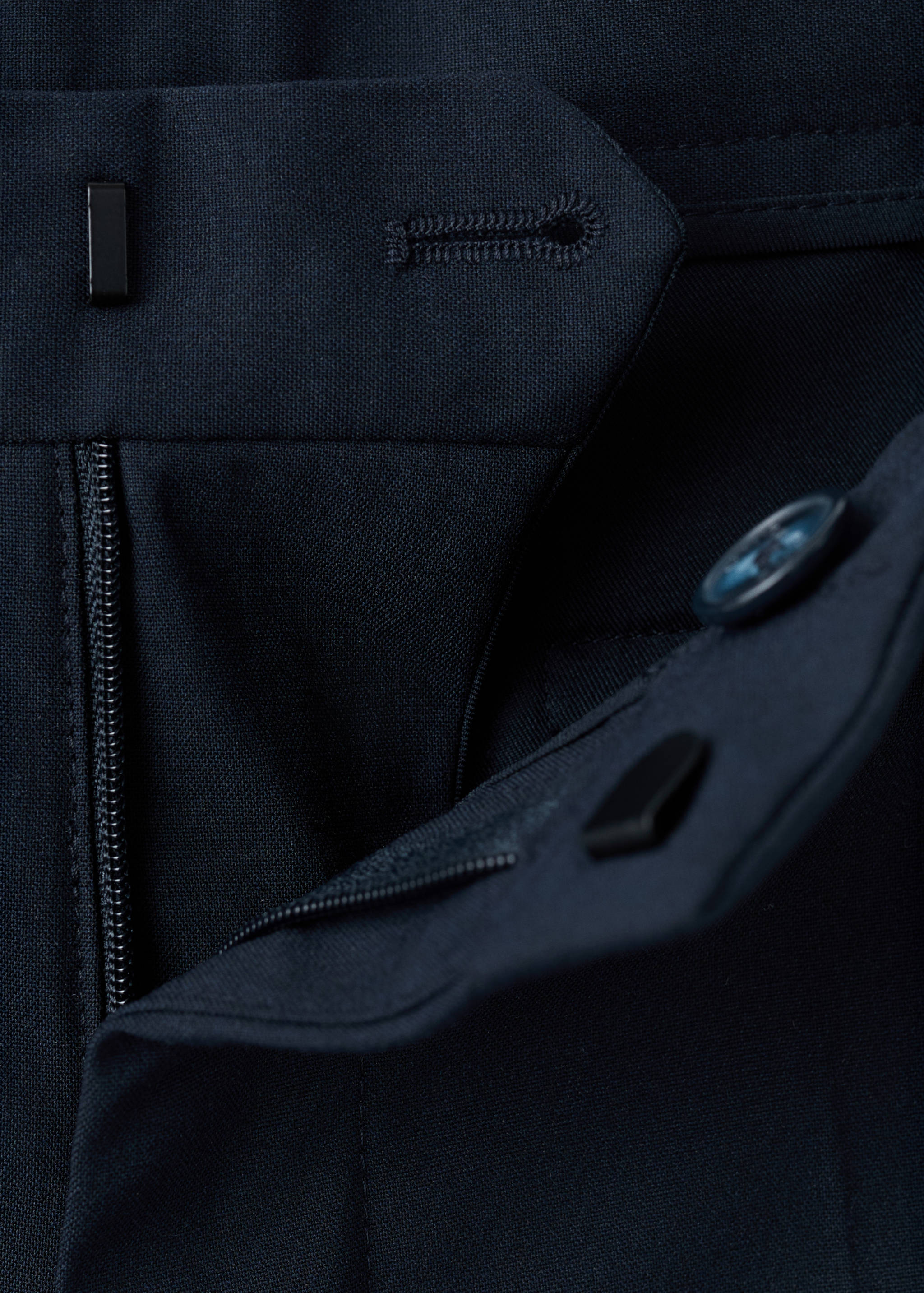 Straight suit trousers - Details of the article 0