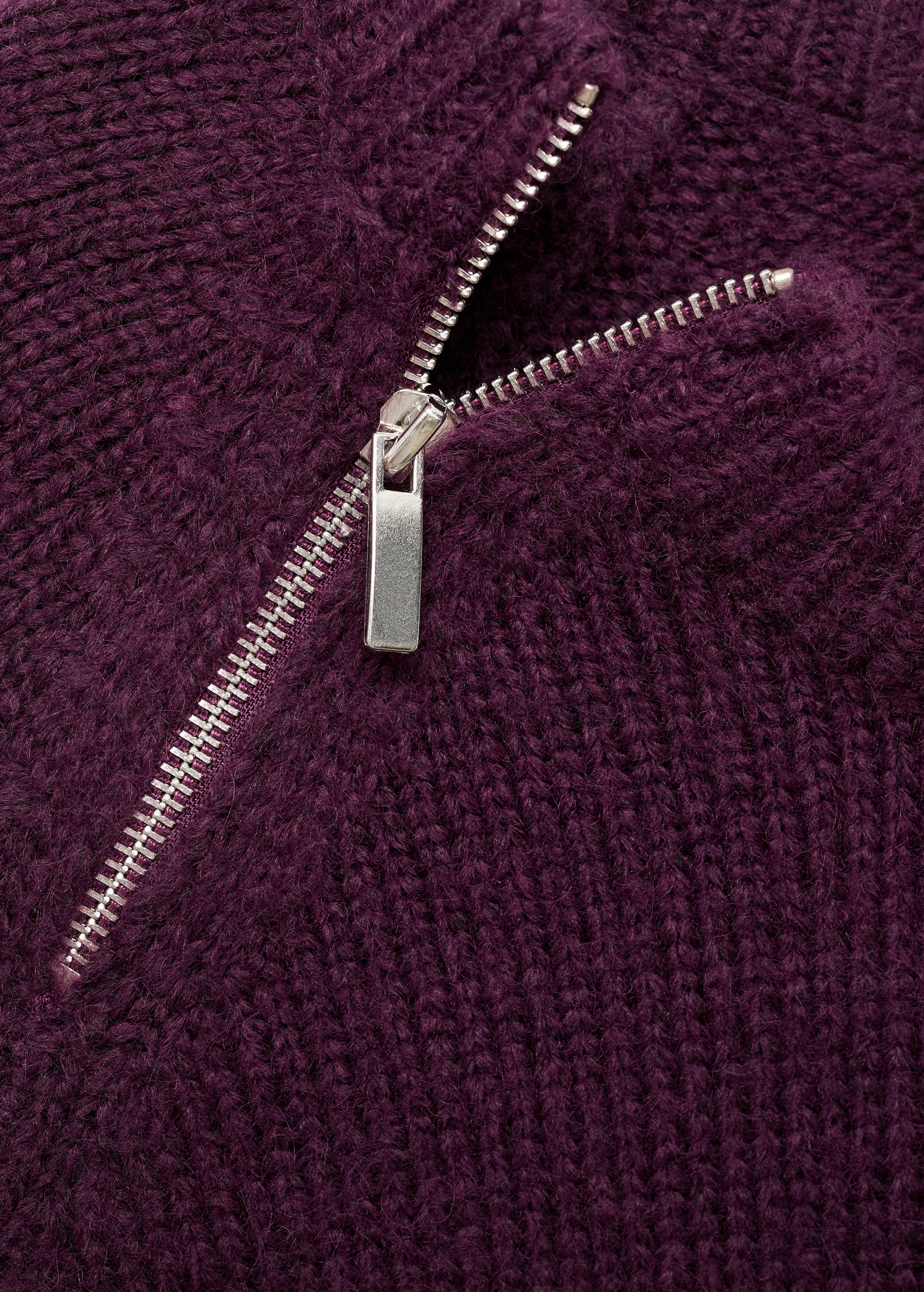 Джемпер с воротником на молнии - Деталь изделия 8