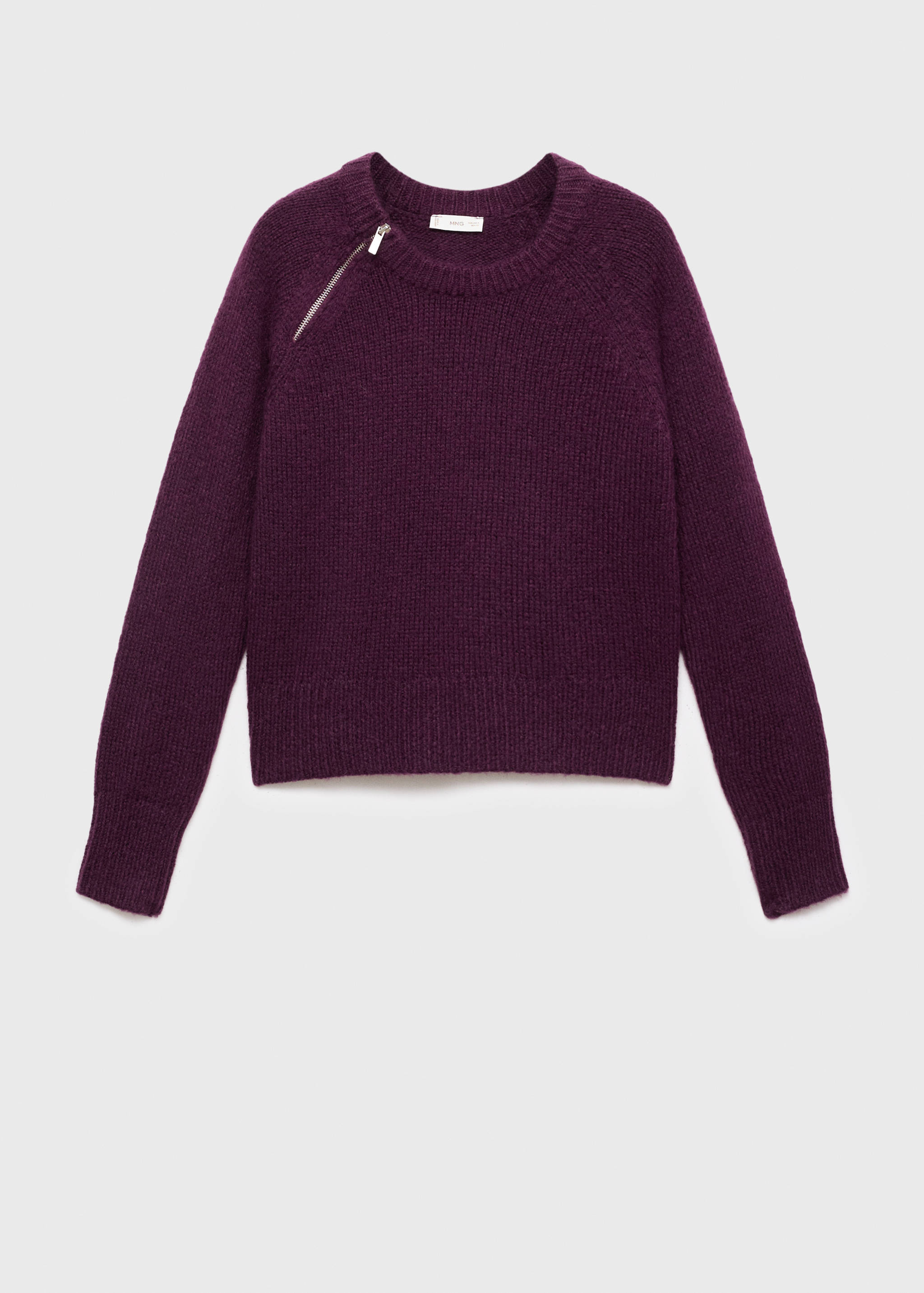 Pull-over maille col zippé - Article sans modèle