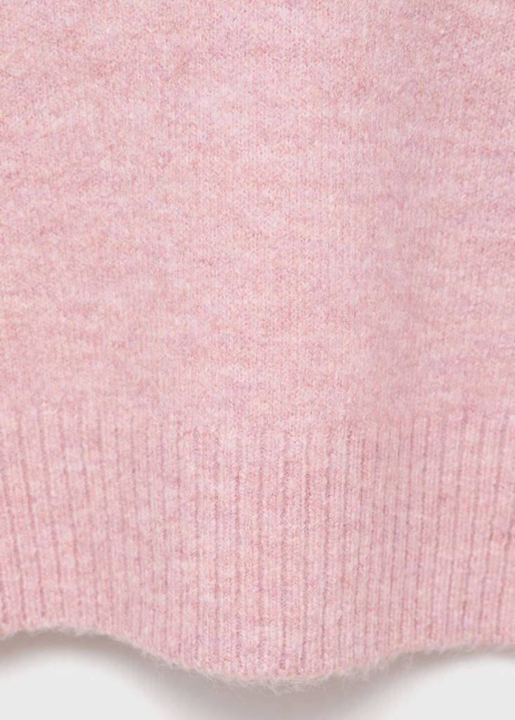 Studded knitted sweater — Pastel Pink