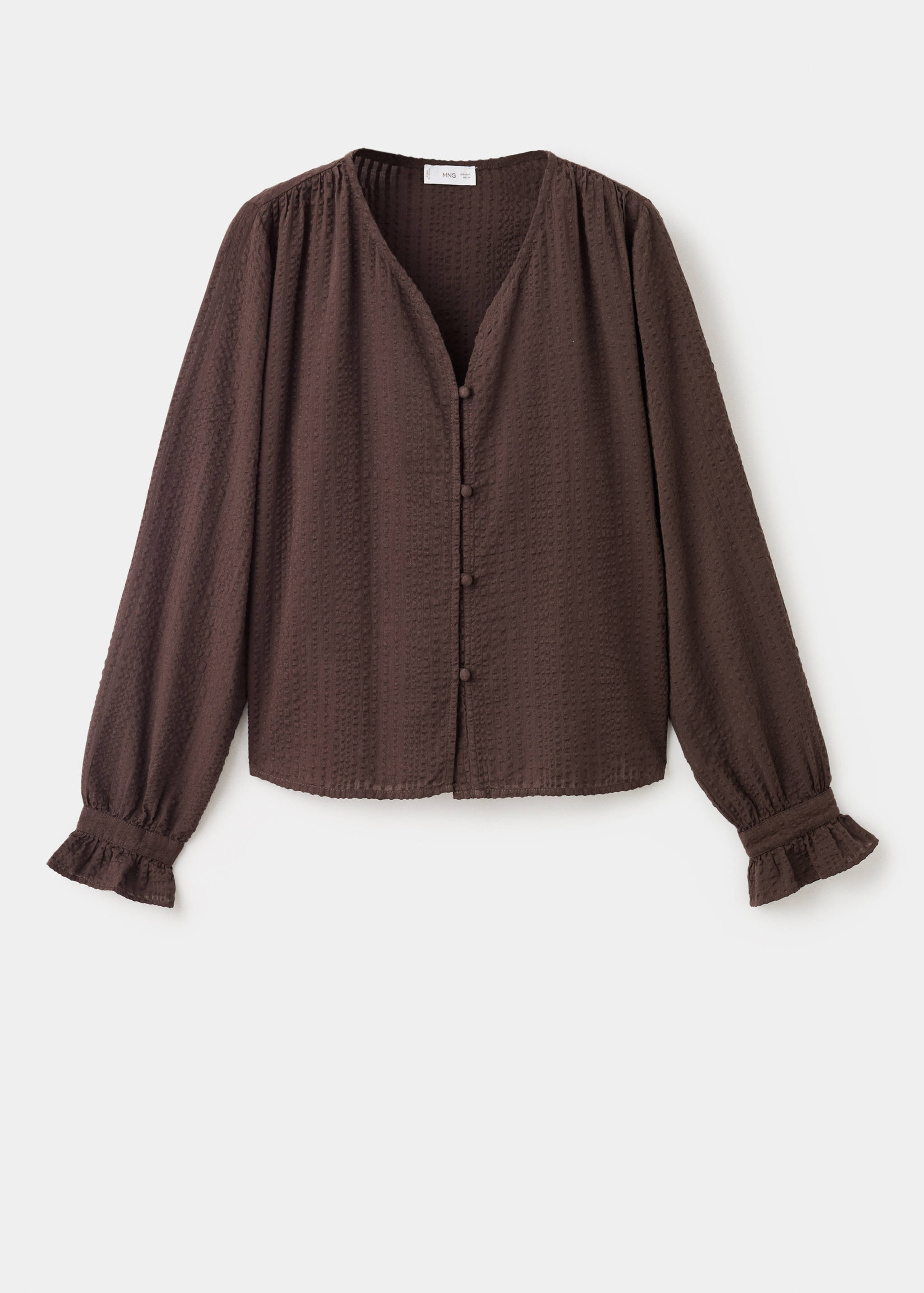 Ruched sleeve blouse - Article without model