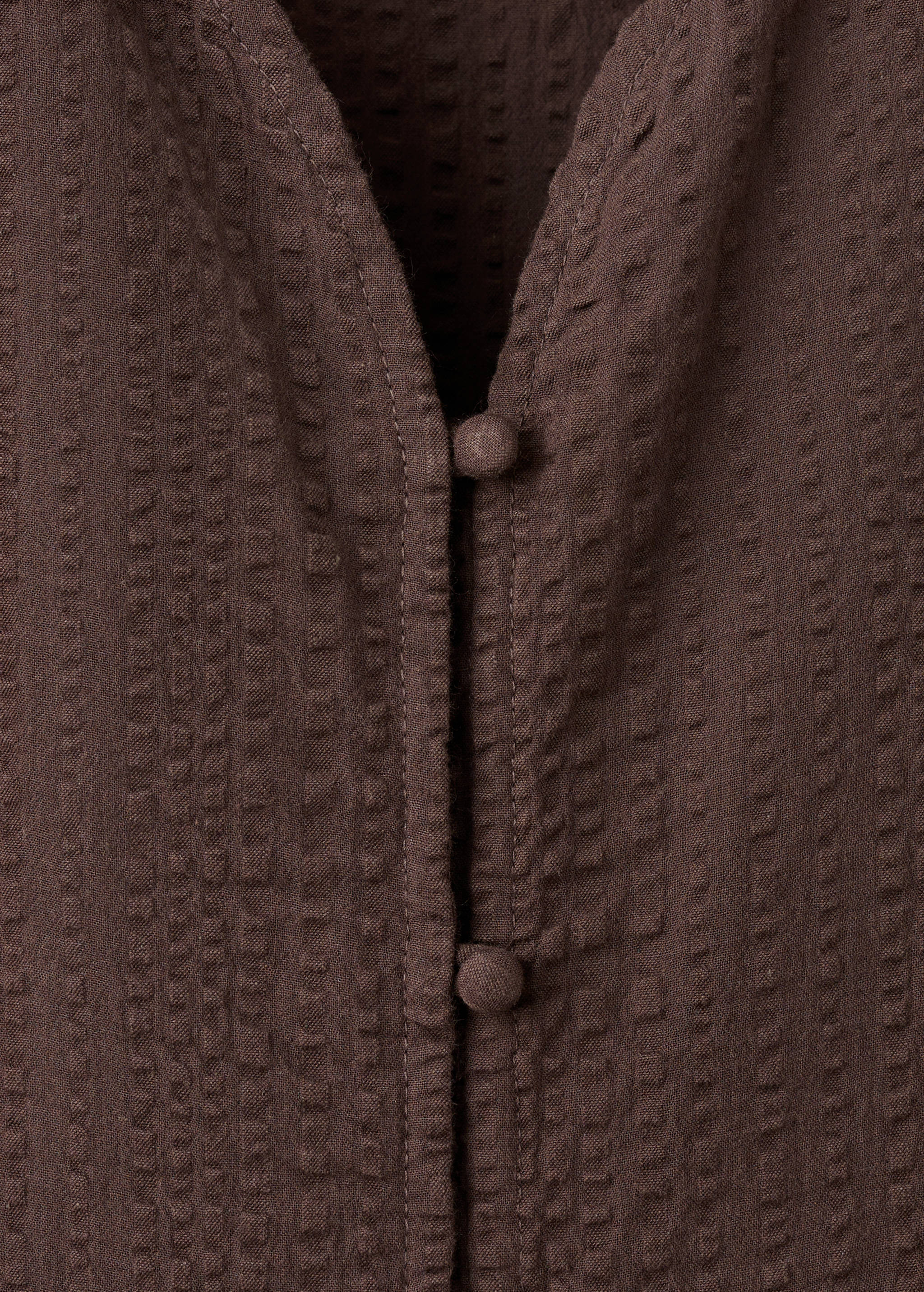 Ruched sleeve blouse - Details of the article 0