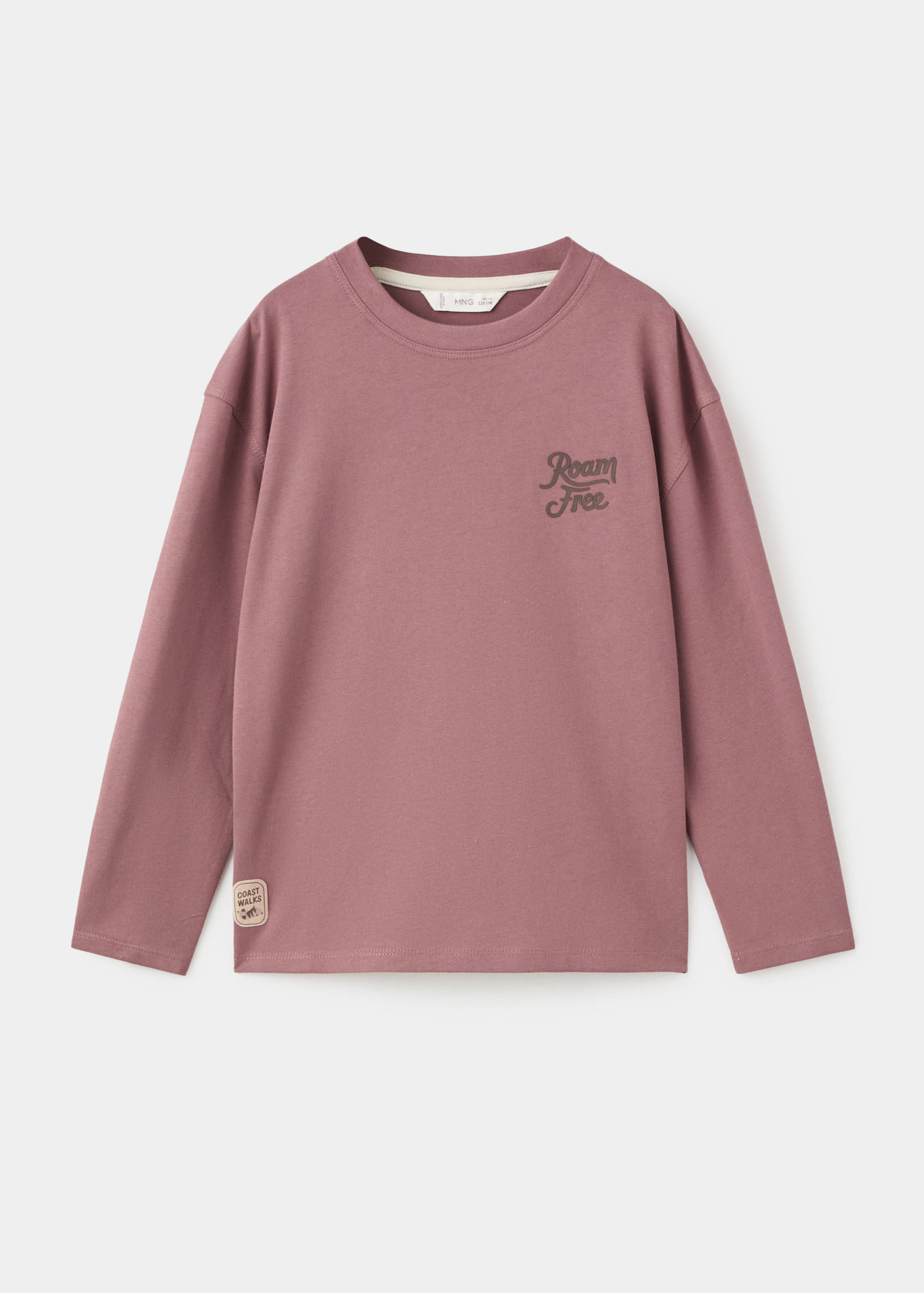 Printed cotton-blend T-shirt - Article without model