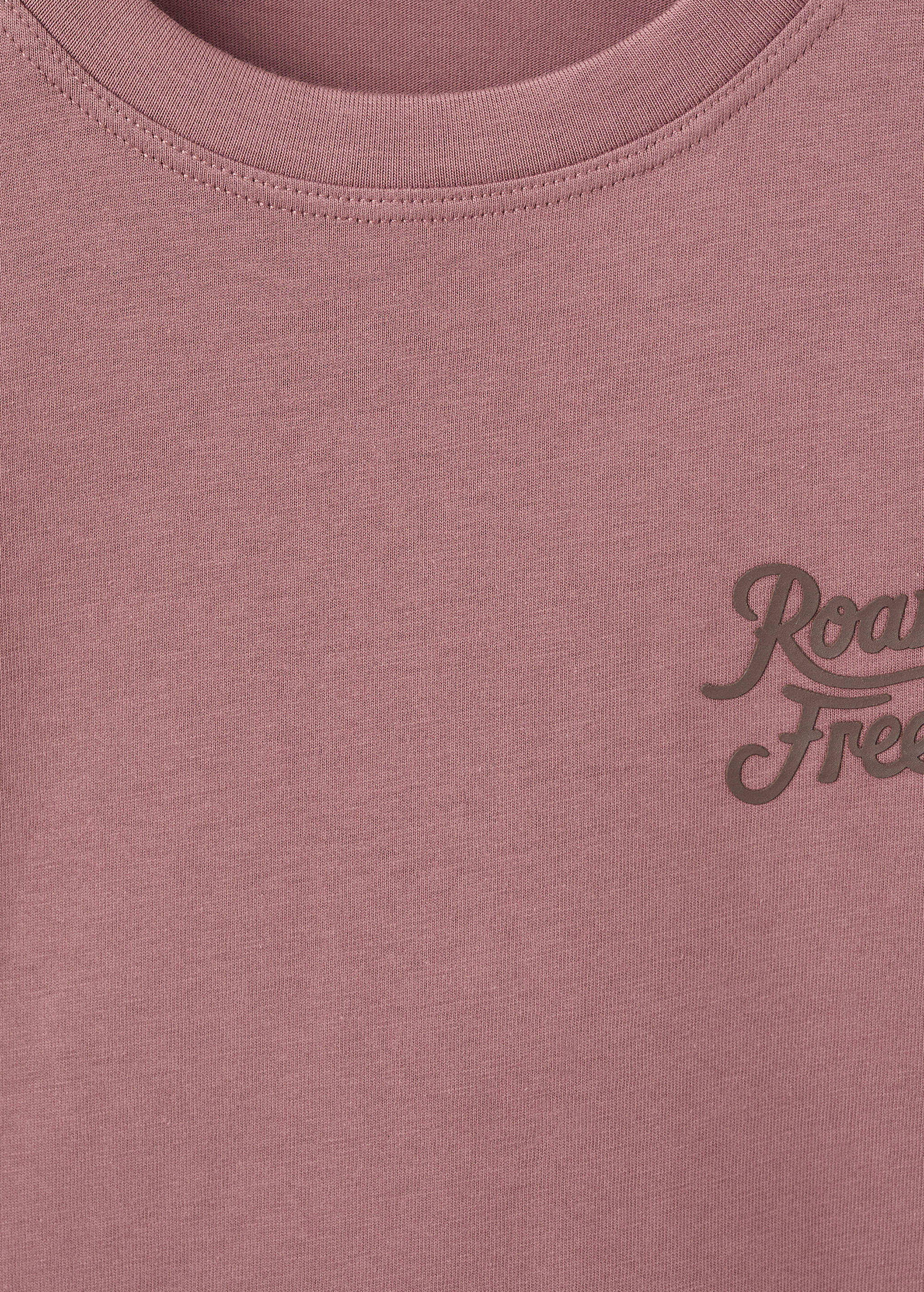 Printed cotton-blend T-shirt - Details of the article 8