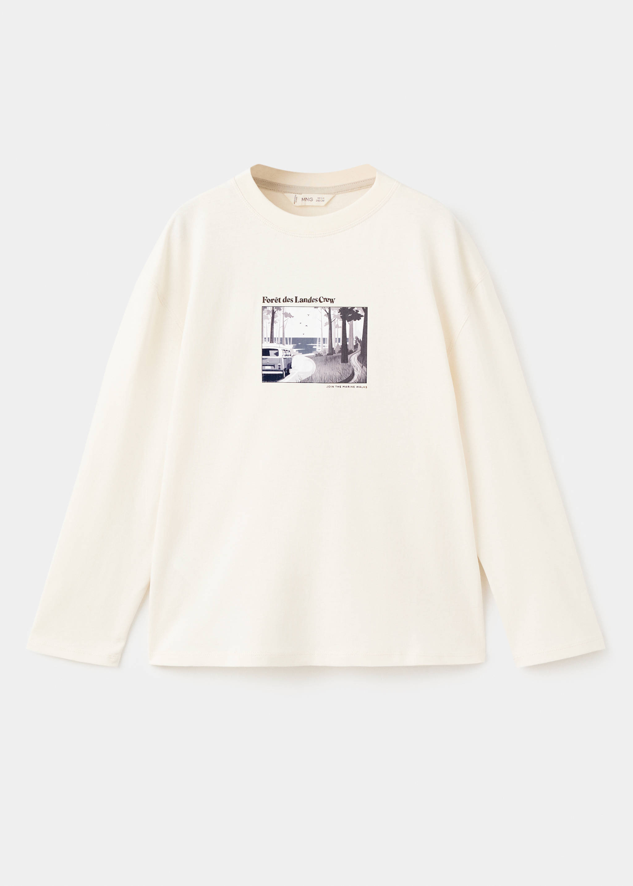 Mintás pamut póló - Termék modell nélkül