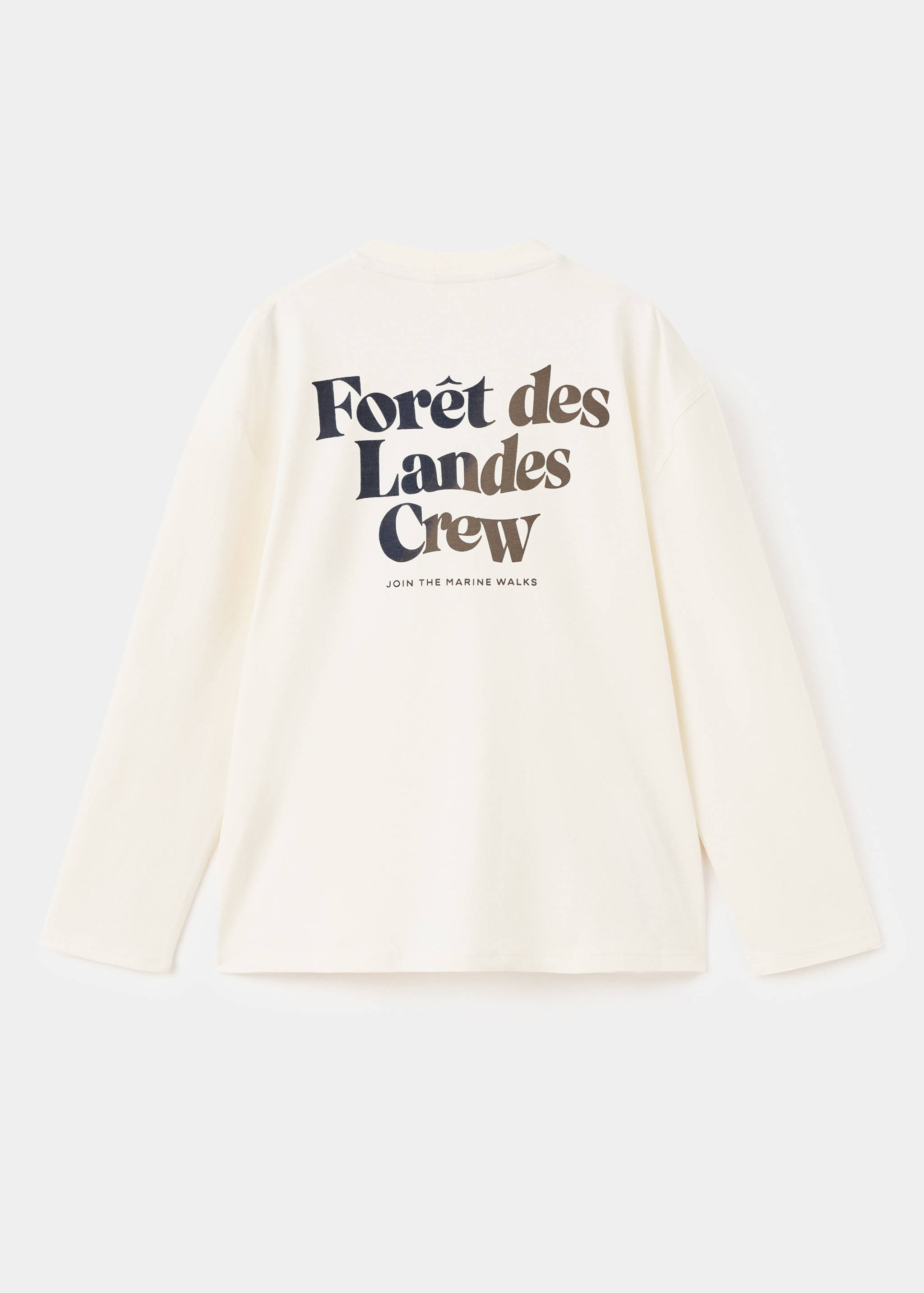 Mintás pamut póló - A cikk hátulja