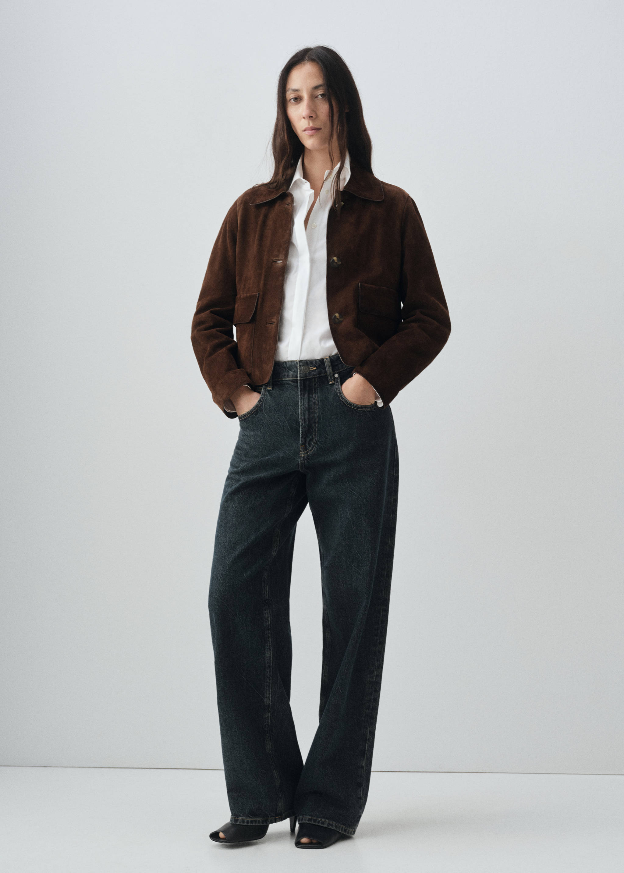 Veste courte 100 % daim - Plan général