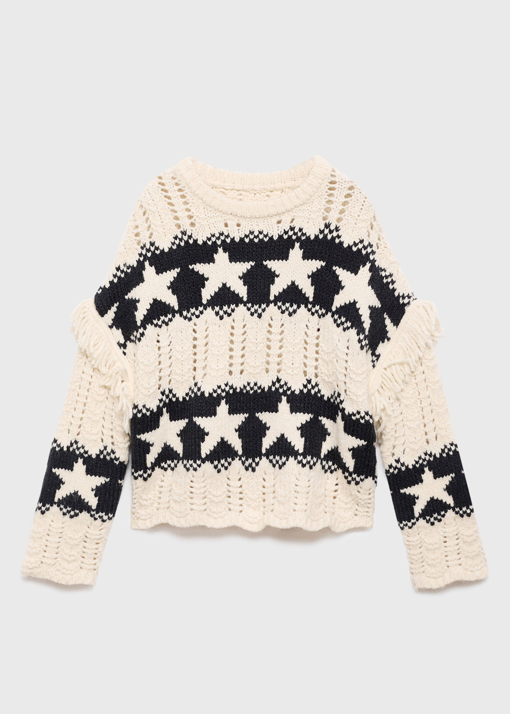 Stars knitted sweater - Article without model