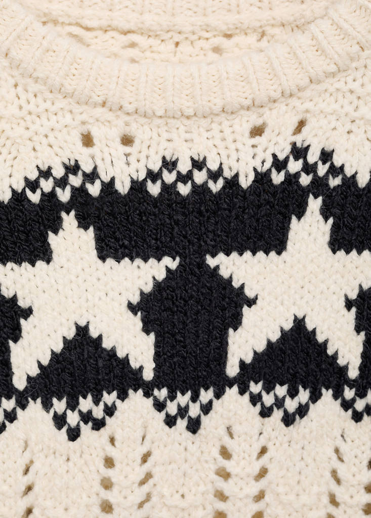 Stars knitted sweater — Off White