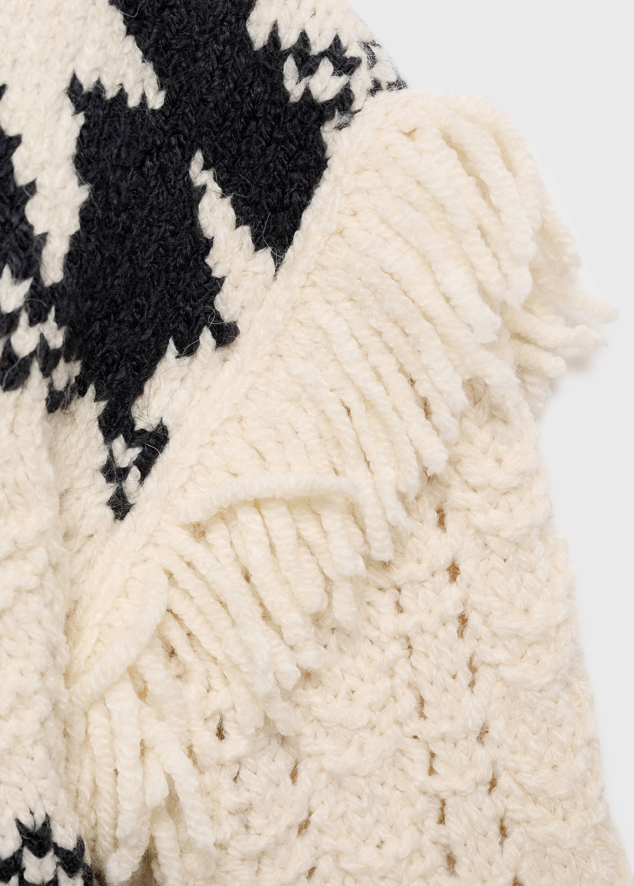 Stars knitted sweater - Details of the article 0