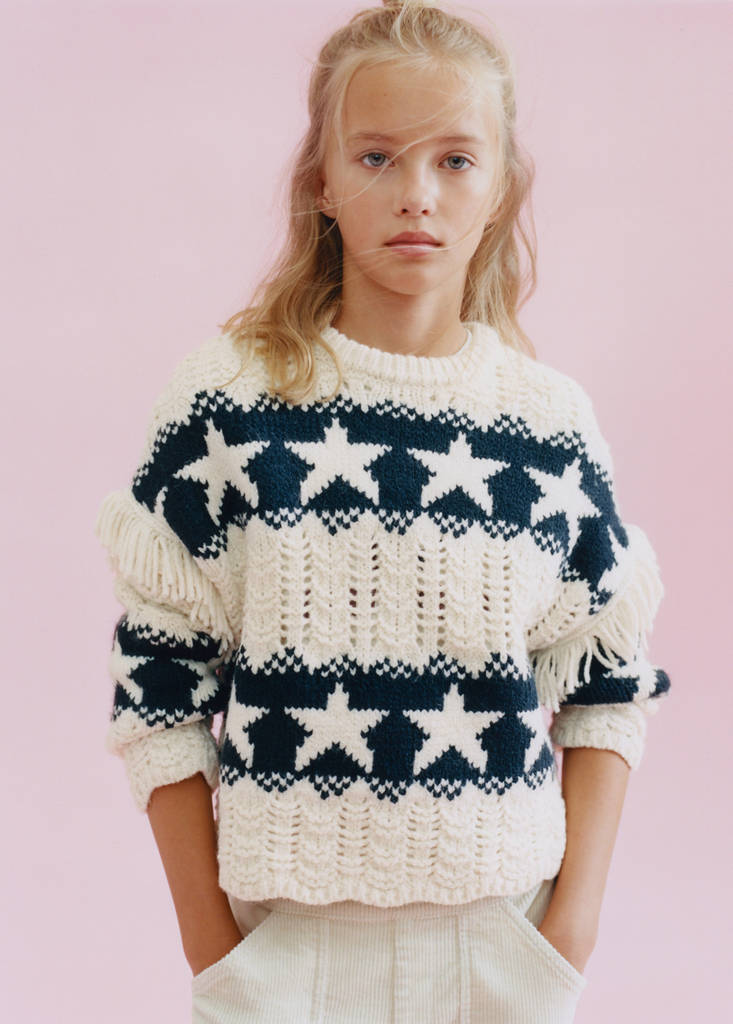 Stars knitted sweater — Off White