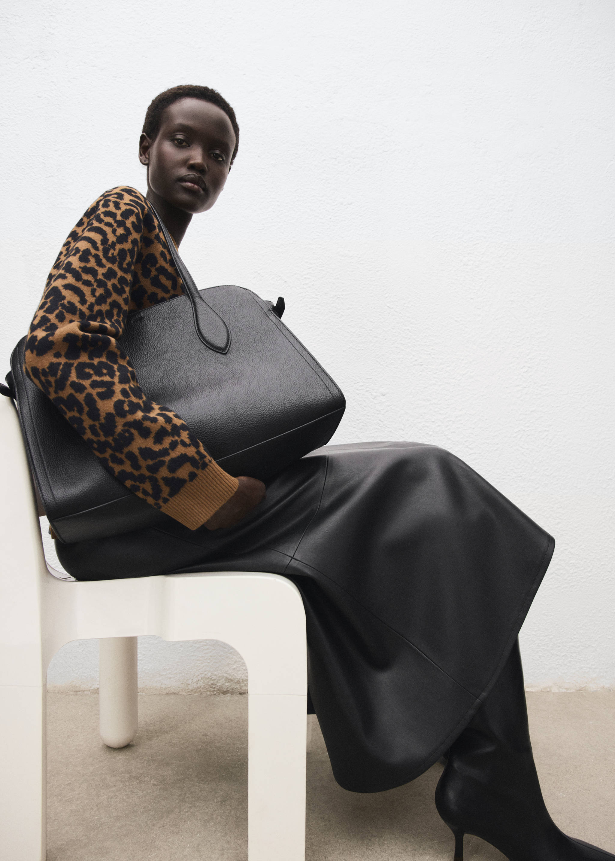 เสื้อจัมเปอร์ลายเสือดาว - รายละเอียดของสินค้า 2