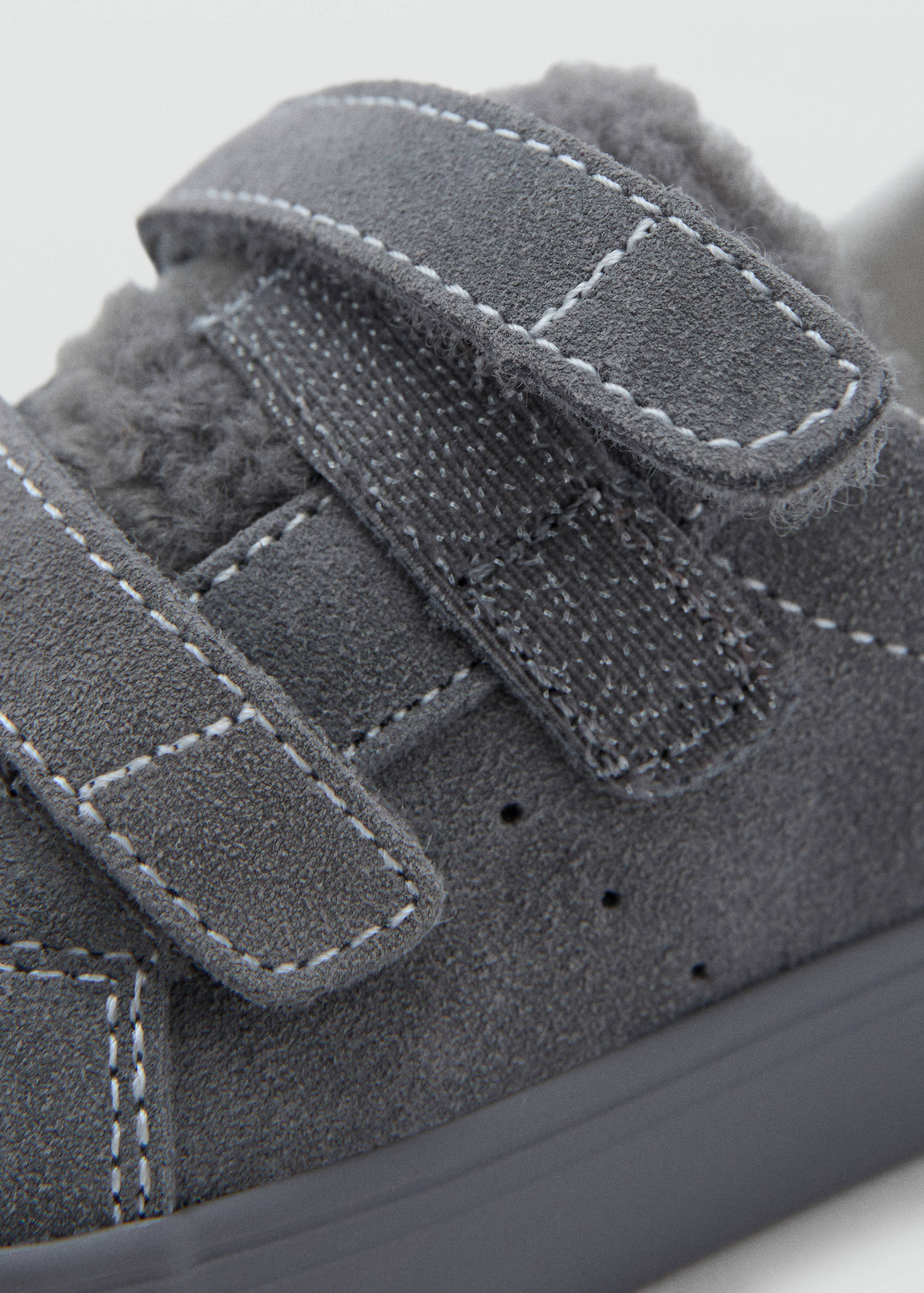 Leather mixed sneakers - Details of the article 4