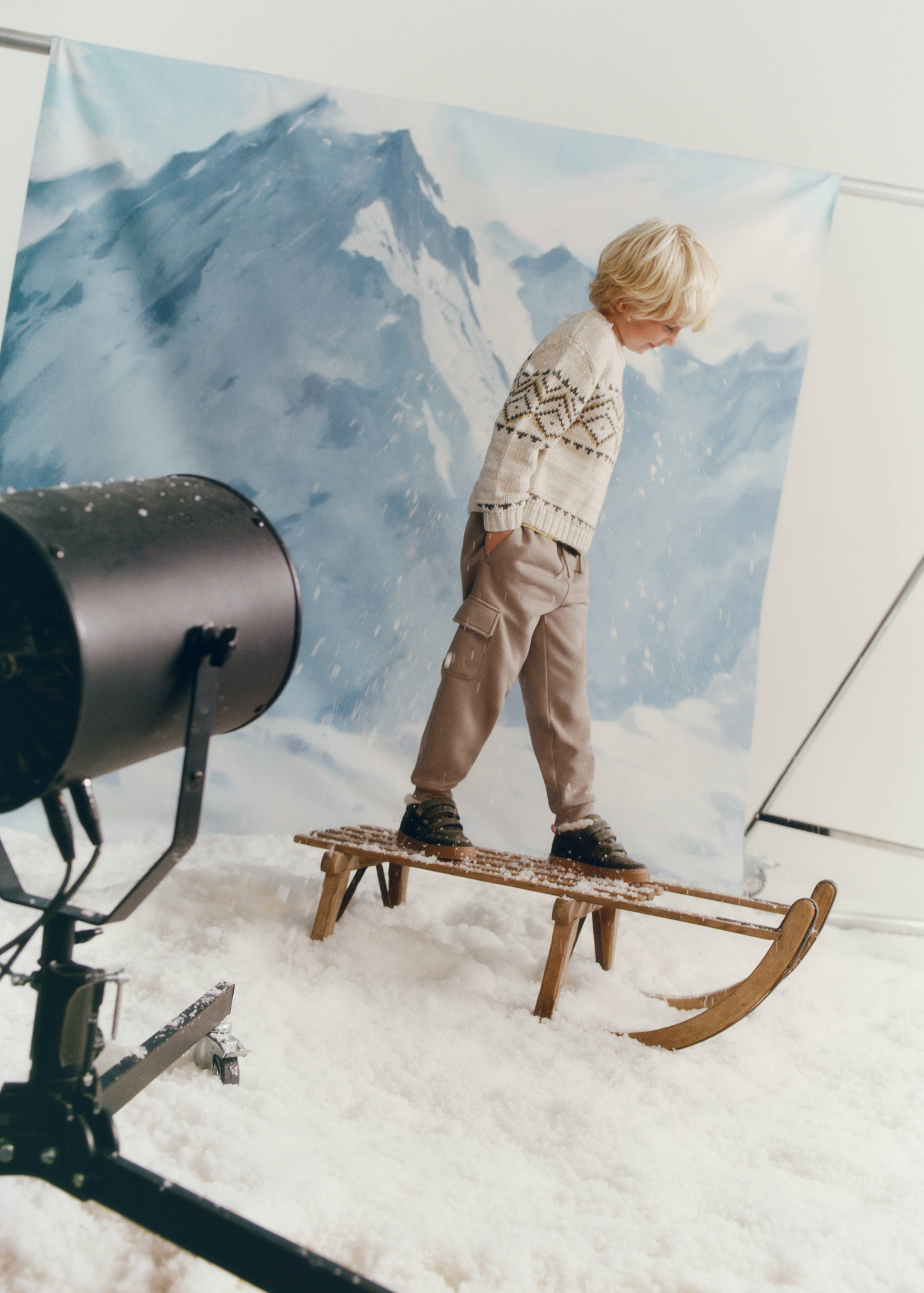 Leder-Sneaker mit Pelz - Detail des Artikels 5