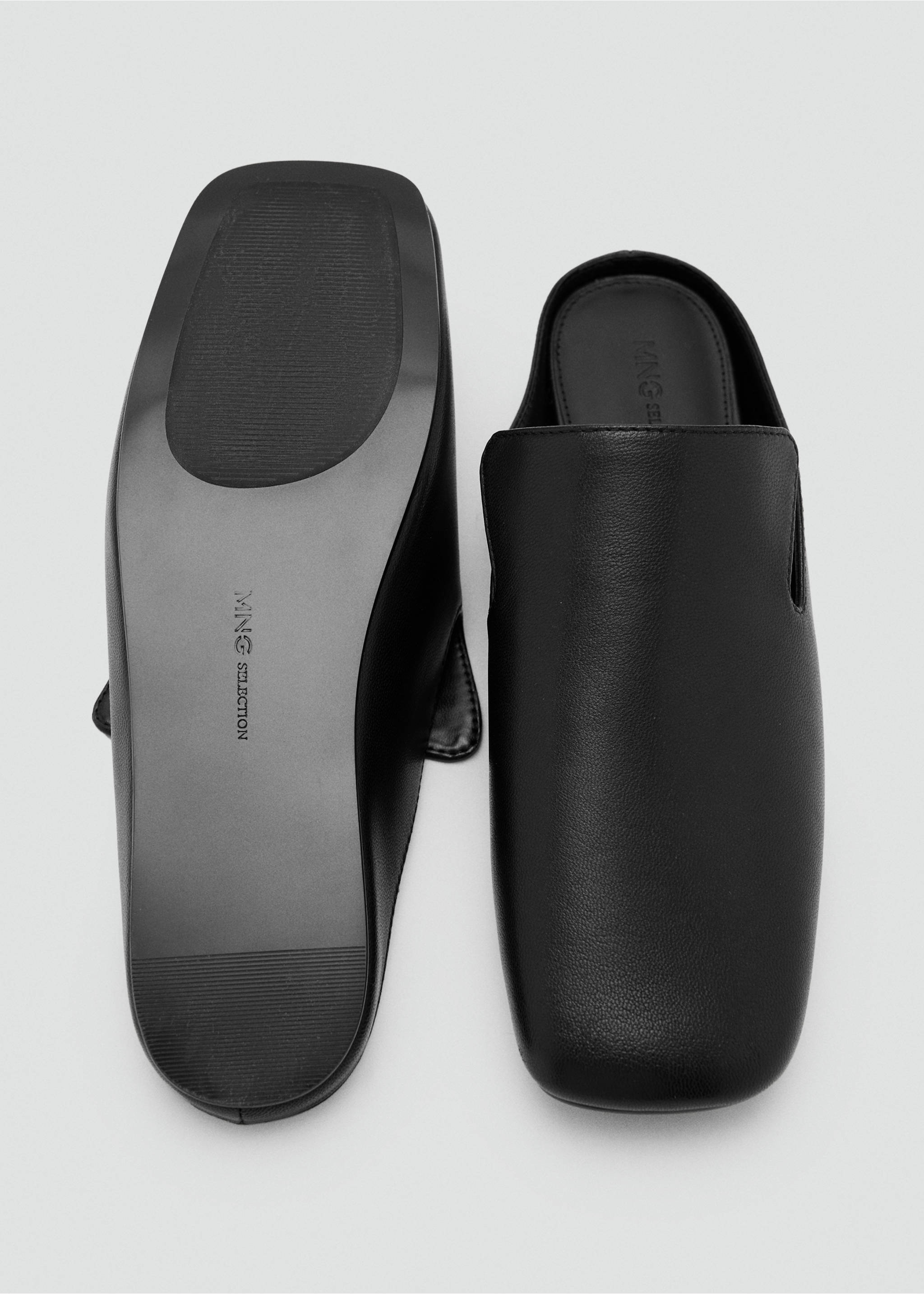 Chaussures cuir bout carré - Détail de l'article 4, Noir. Ref: 17026356-00.