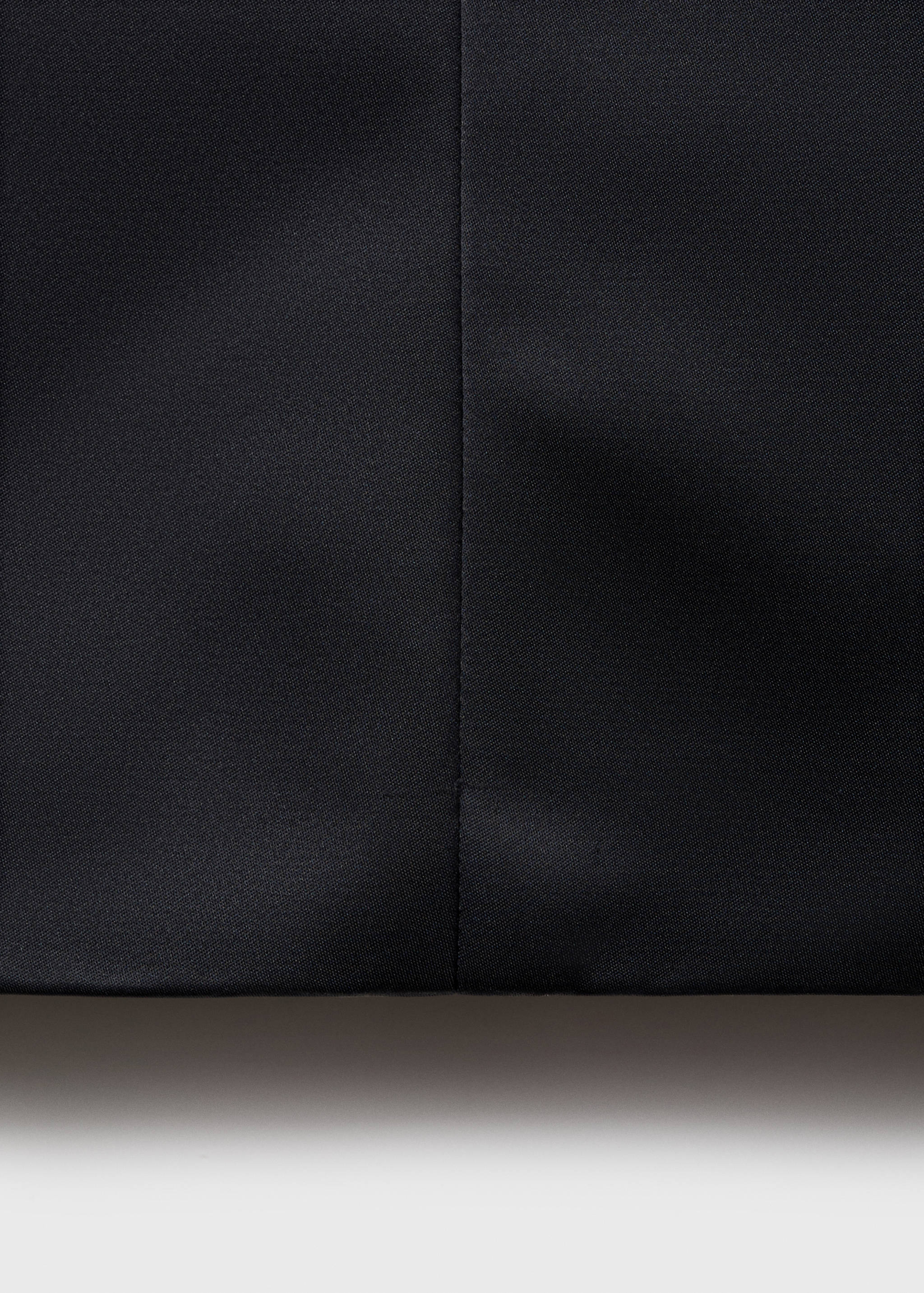 Short satin dress - Details of the article 0