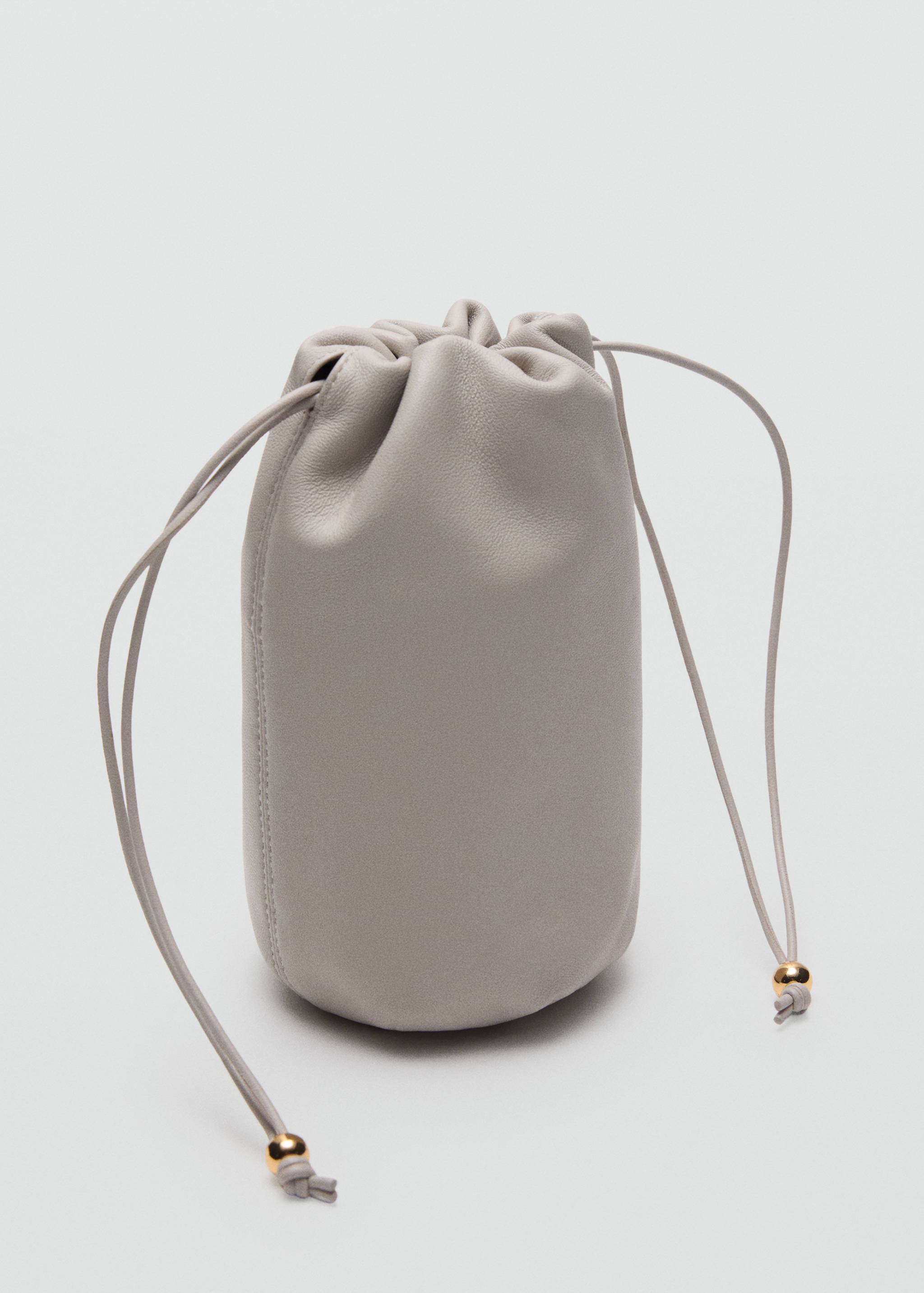 Leather handbag - Medium plane