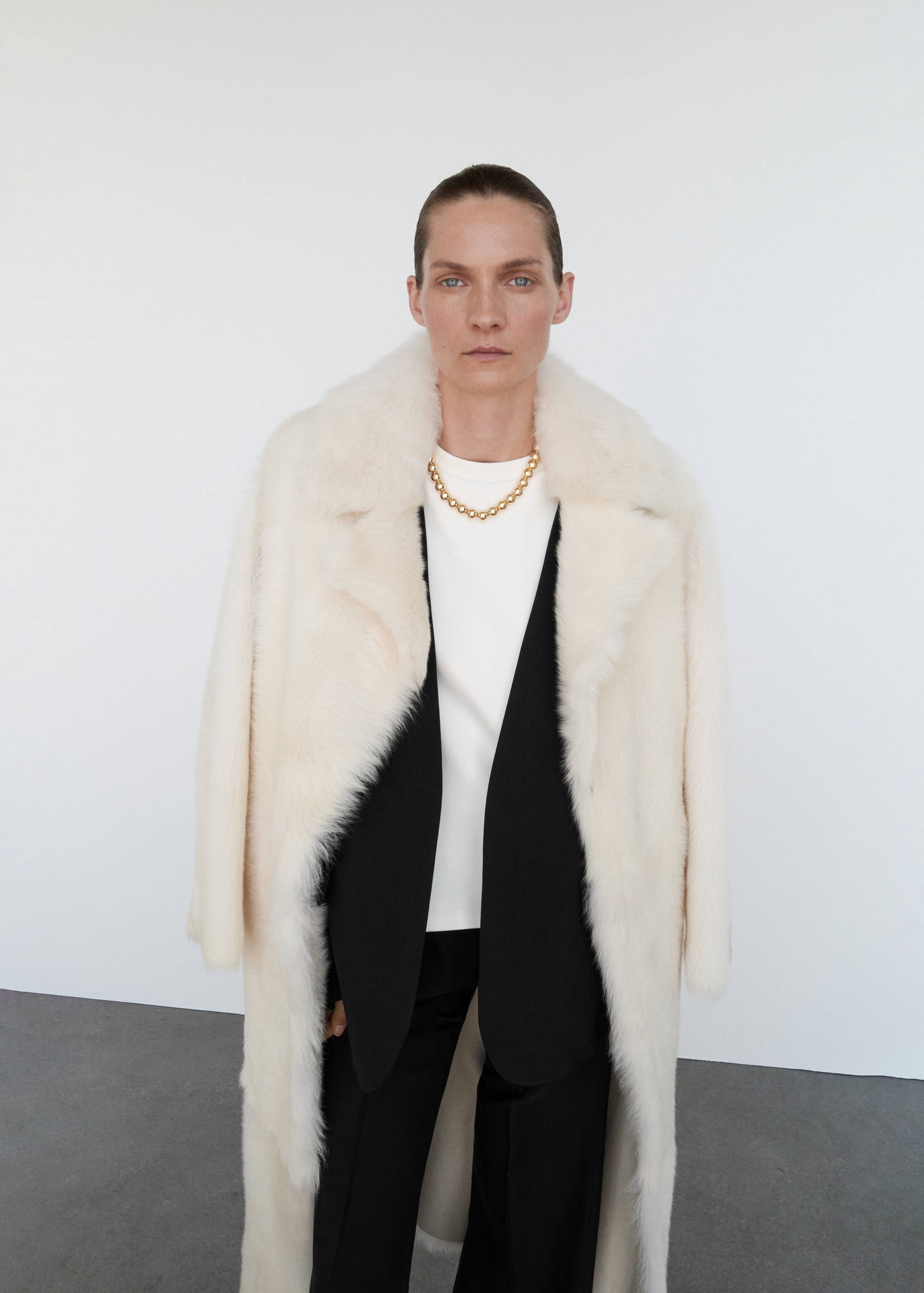 بليزر بدلة بدون ياقة - تفاصيل المنتج 2