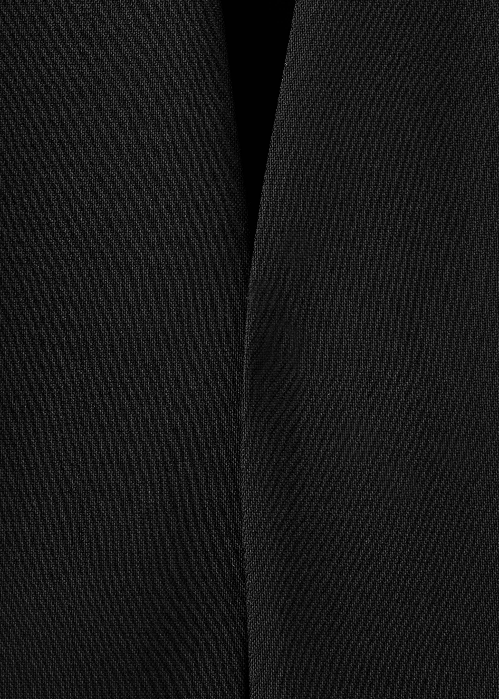 بليزر بدلة بدون ياقة - تفاصيل المنتج 0