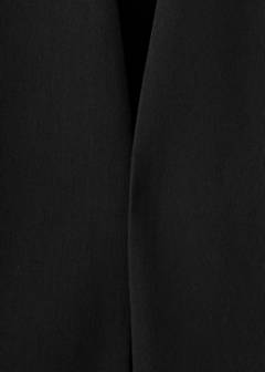 Suit blazer without lapels — Black 7