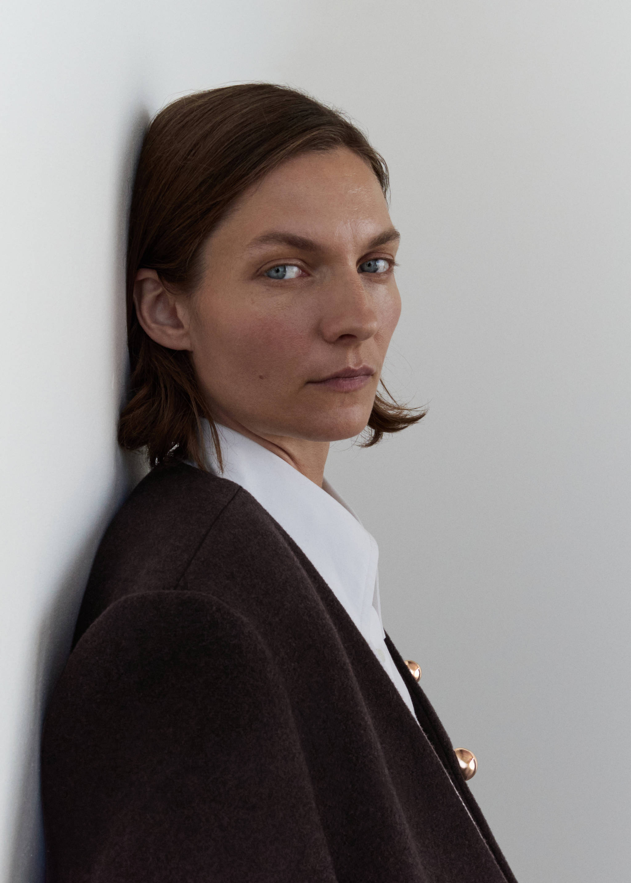 Long wool coat - Details of the article 1