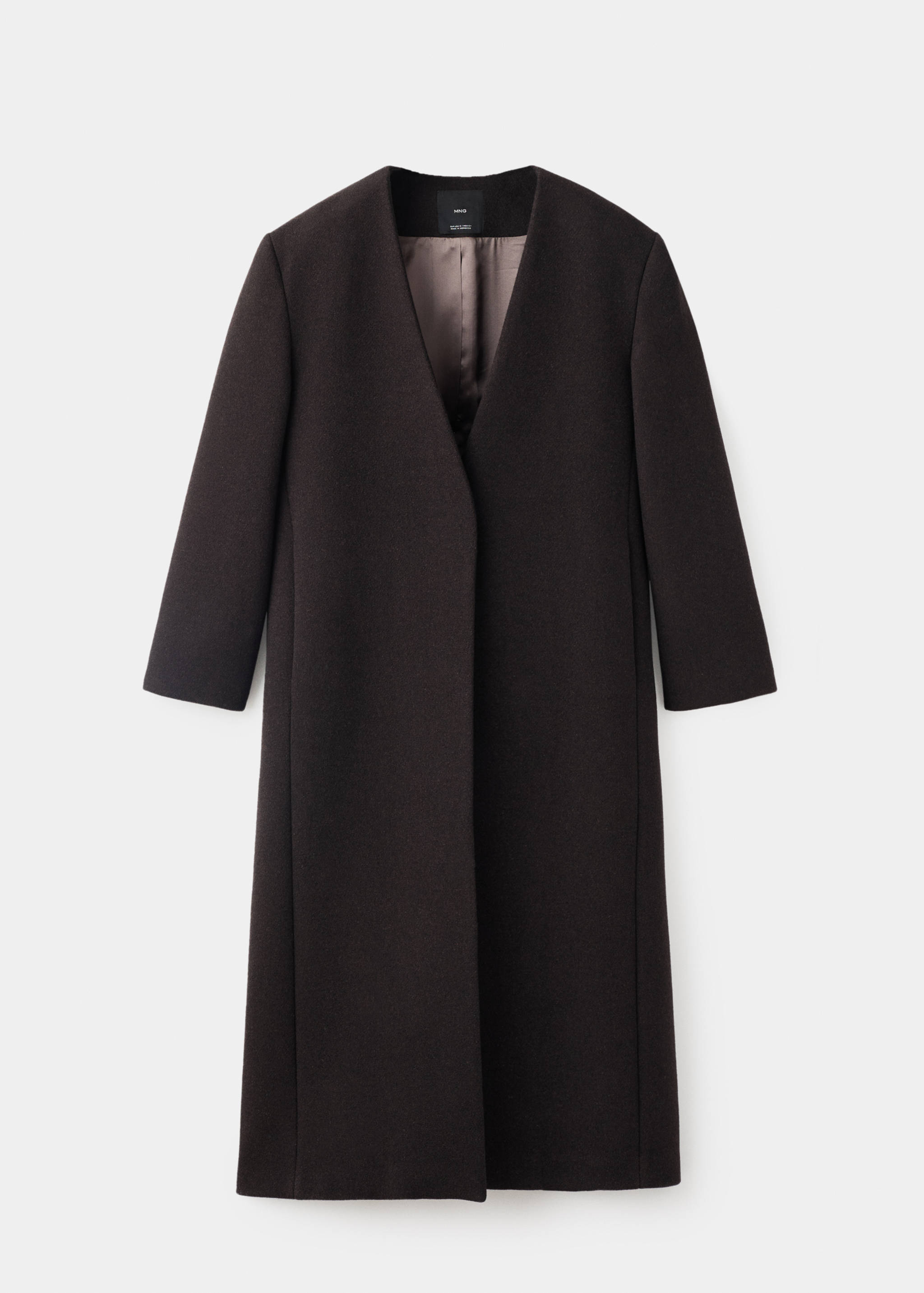 Long wool coat - Article without model