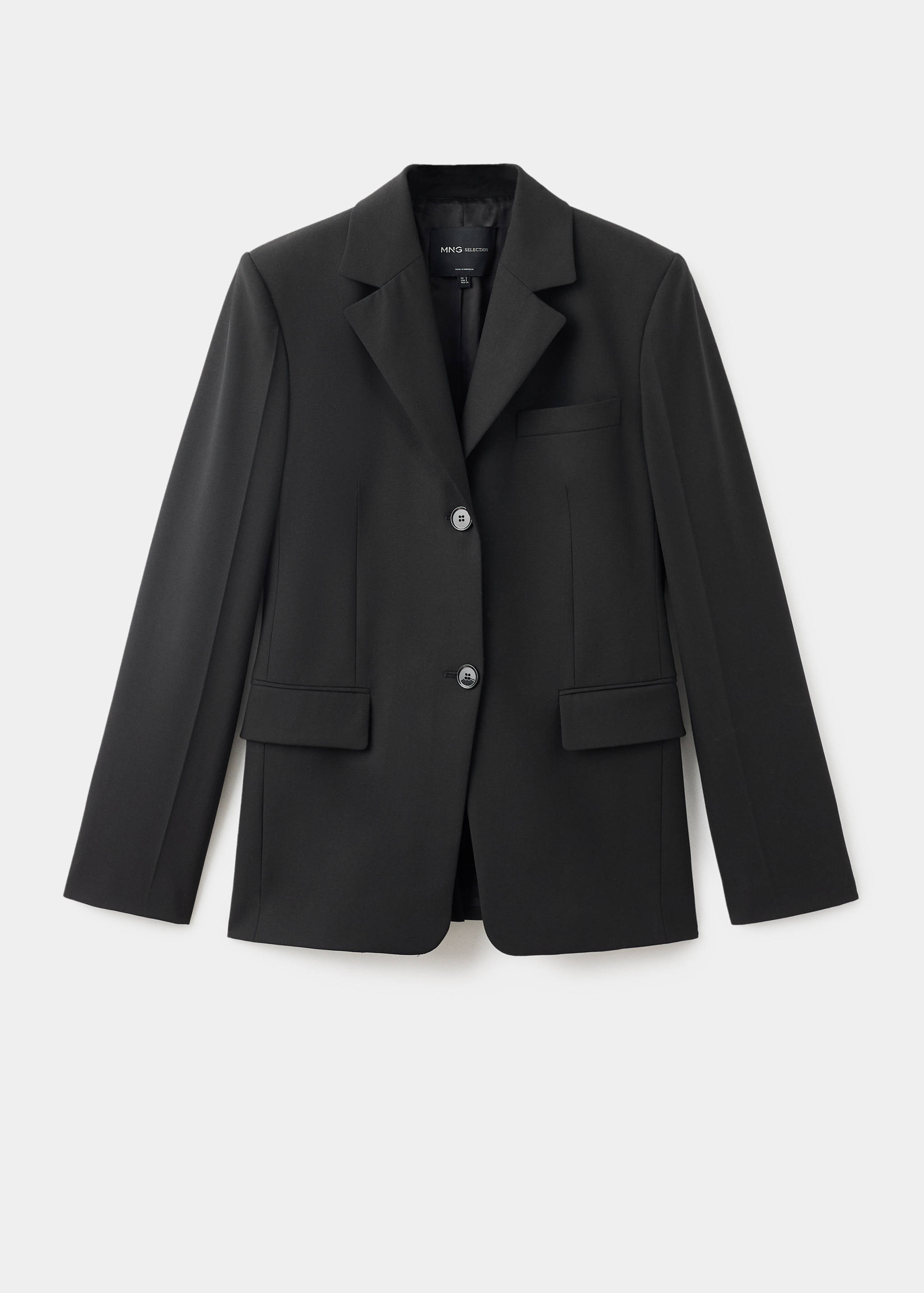 Blazer costume laine mélangée - Article sans modèle