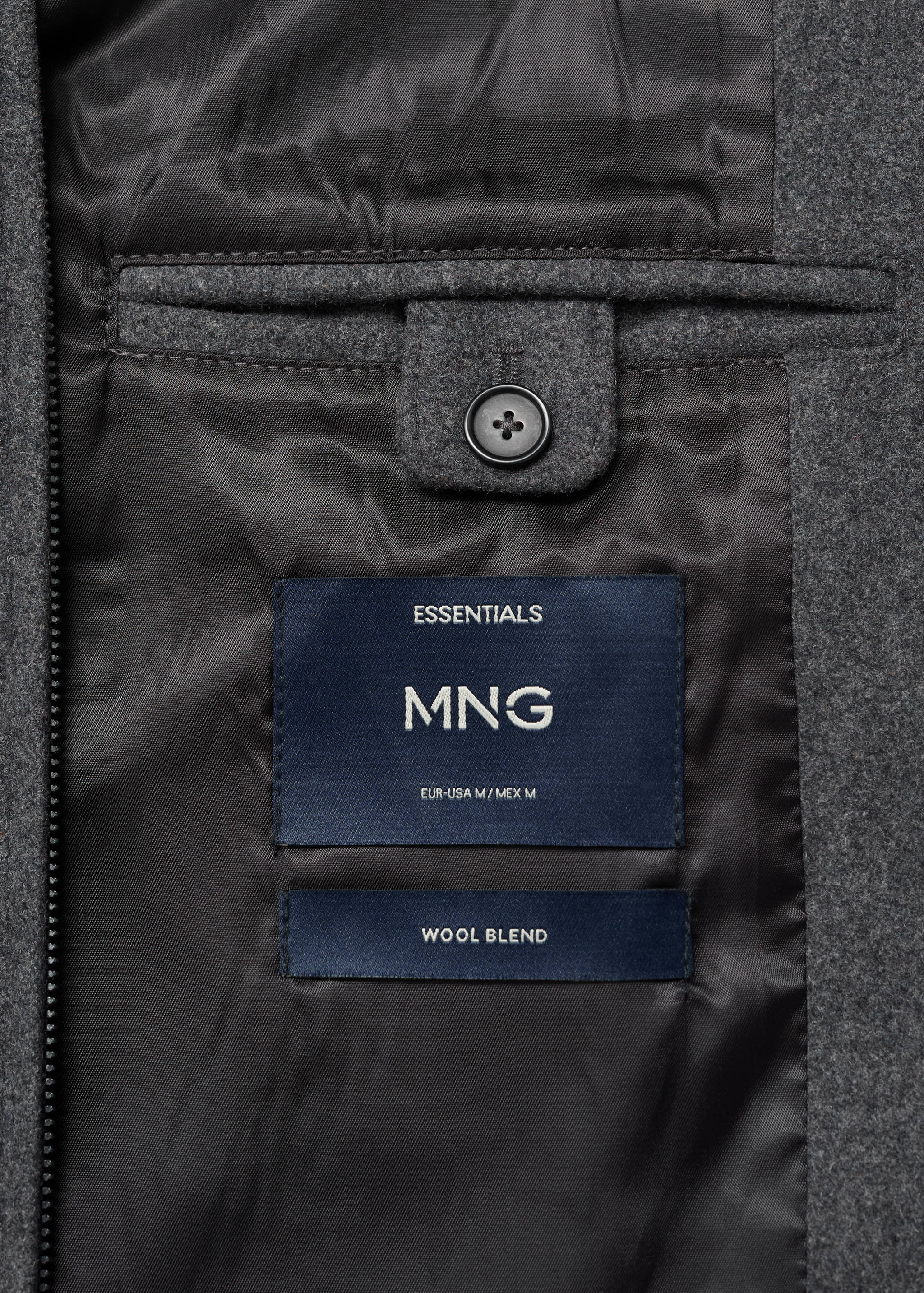 جاكيت مزيج من الصوف - تفاصيل المنتج 0