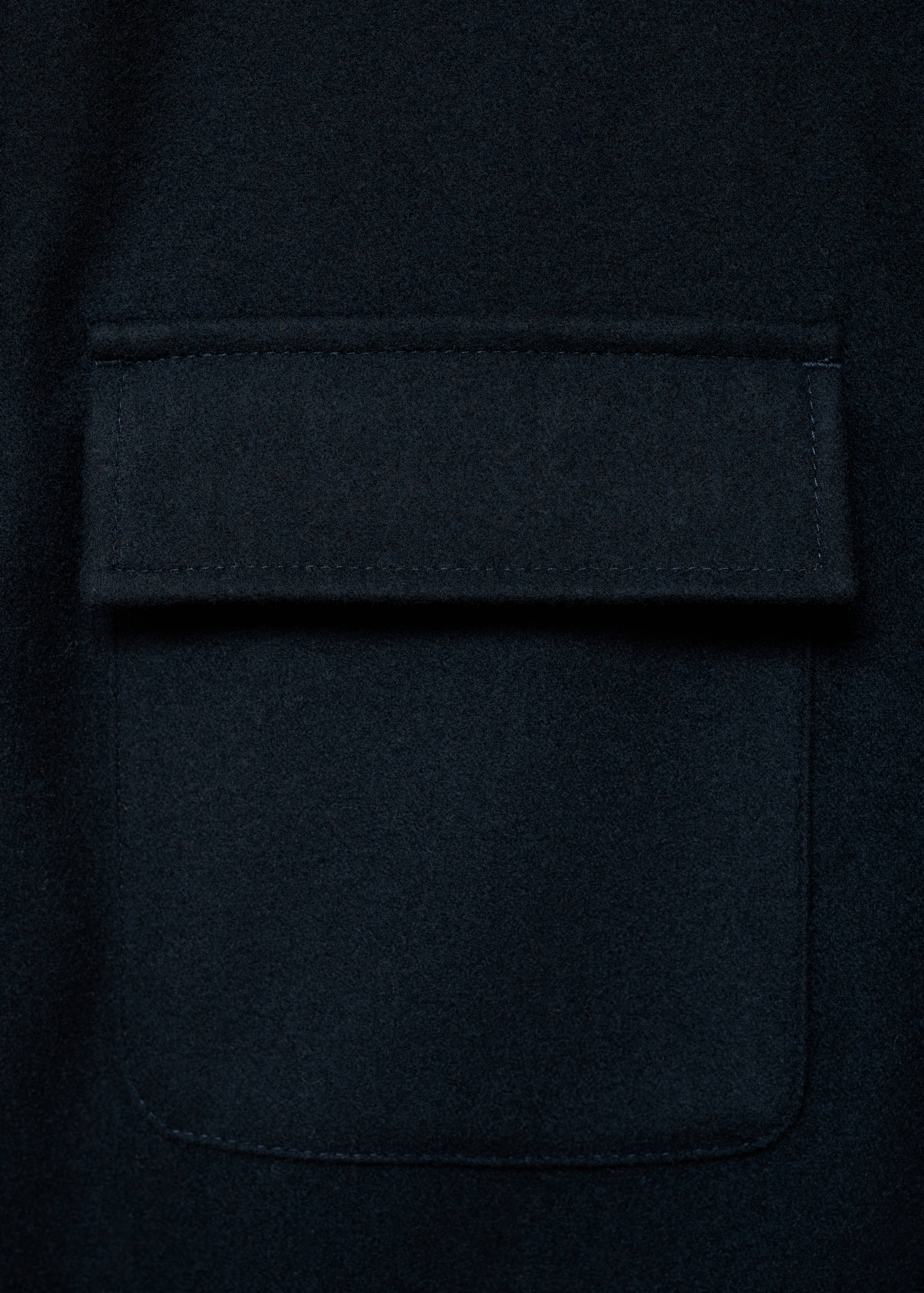 Surchemise laine poches - Détail de l'article 0