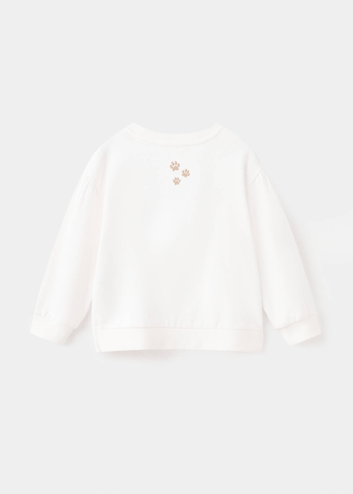 Embroidered lion sweatshirt — Off White