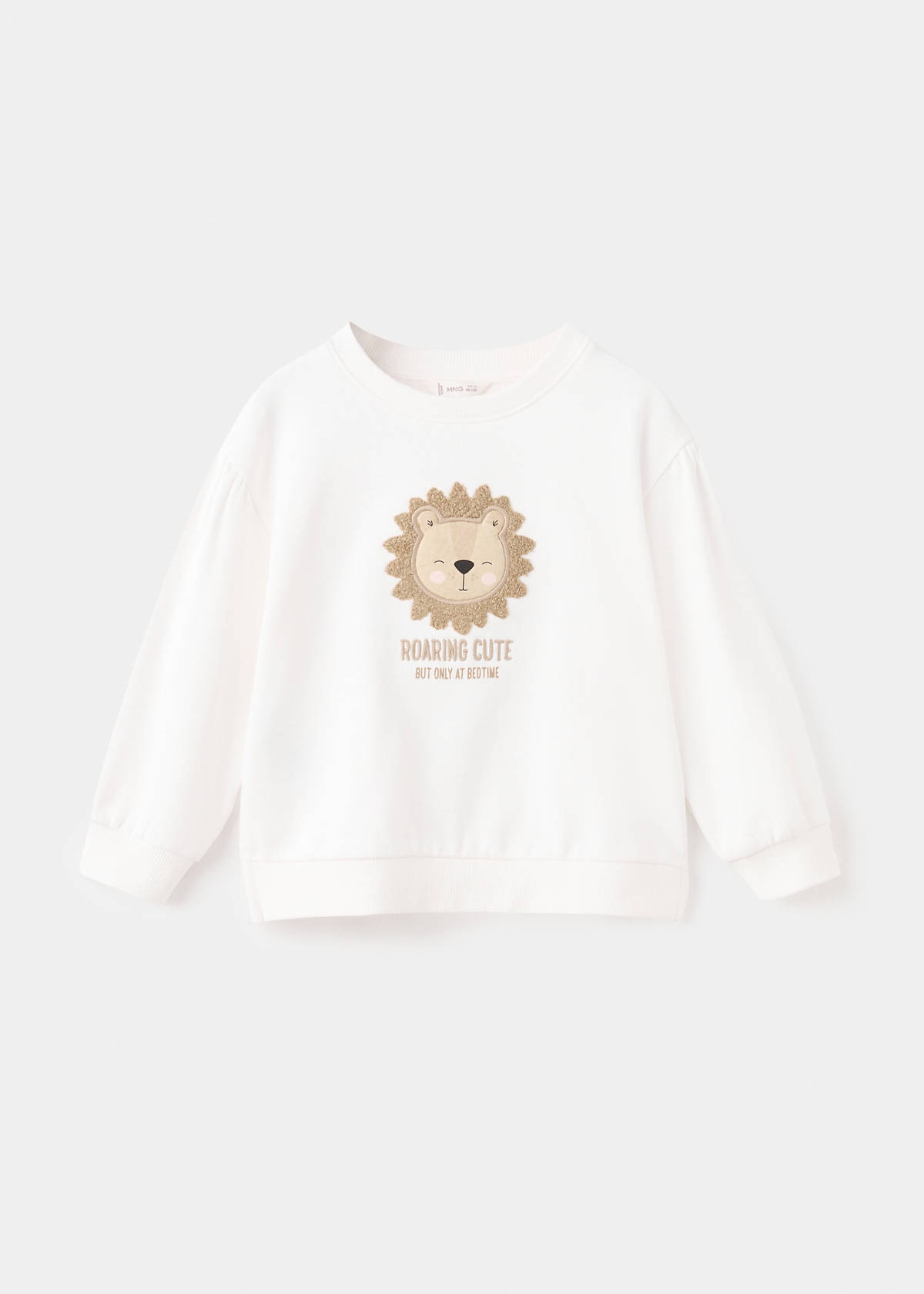 Embroidered lion sweatshirt — Off White