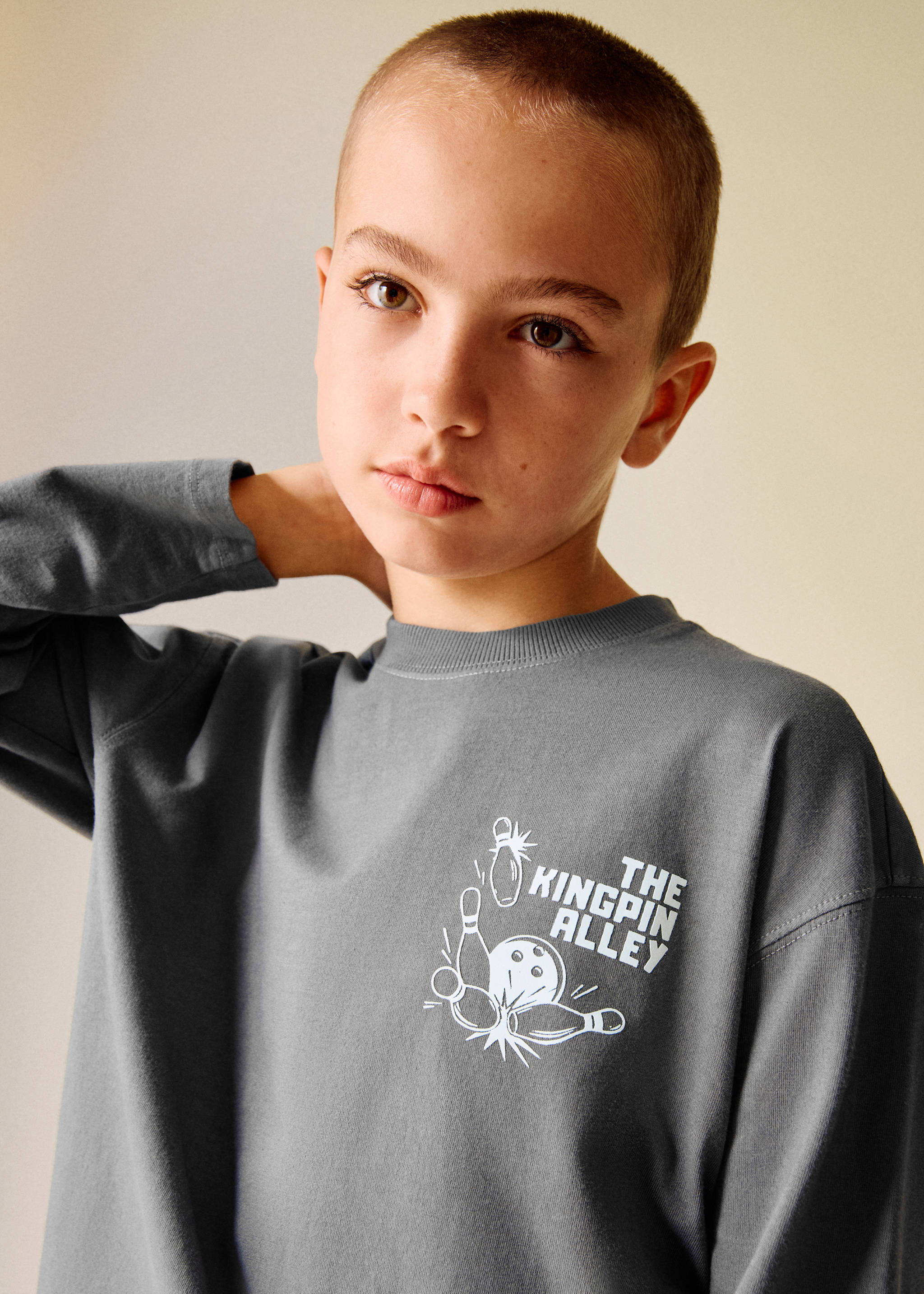 T-shirt algodão estampada - Pormenor do artigo 1