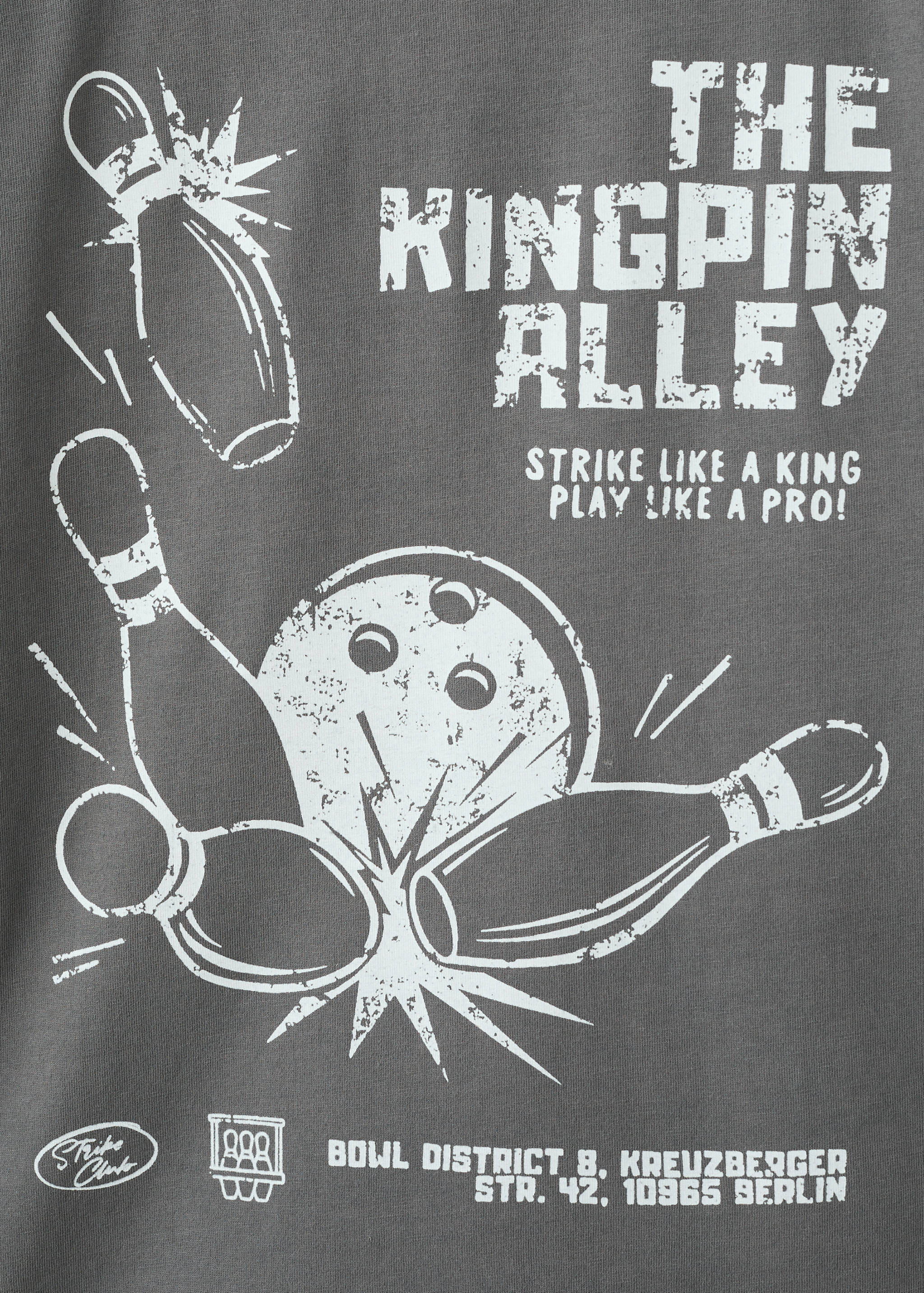 T-shirt algodão estampada - Pormenor do artigo 0