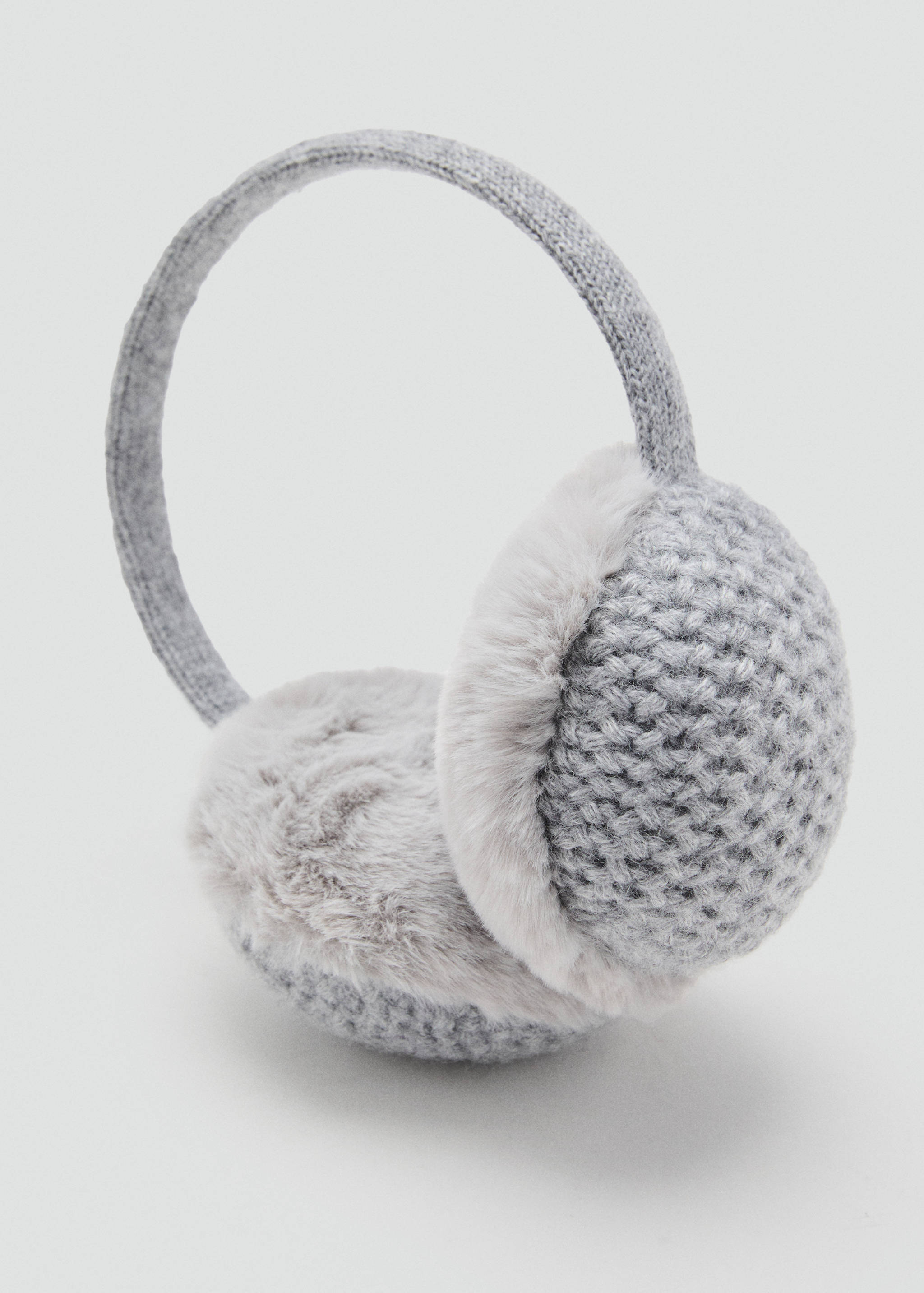 Fur-effect earmuffs - Medium plane