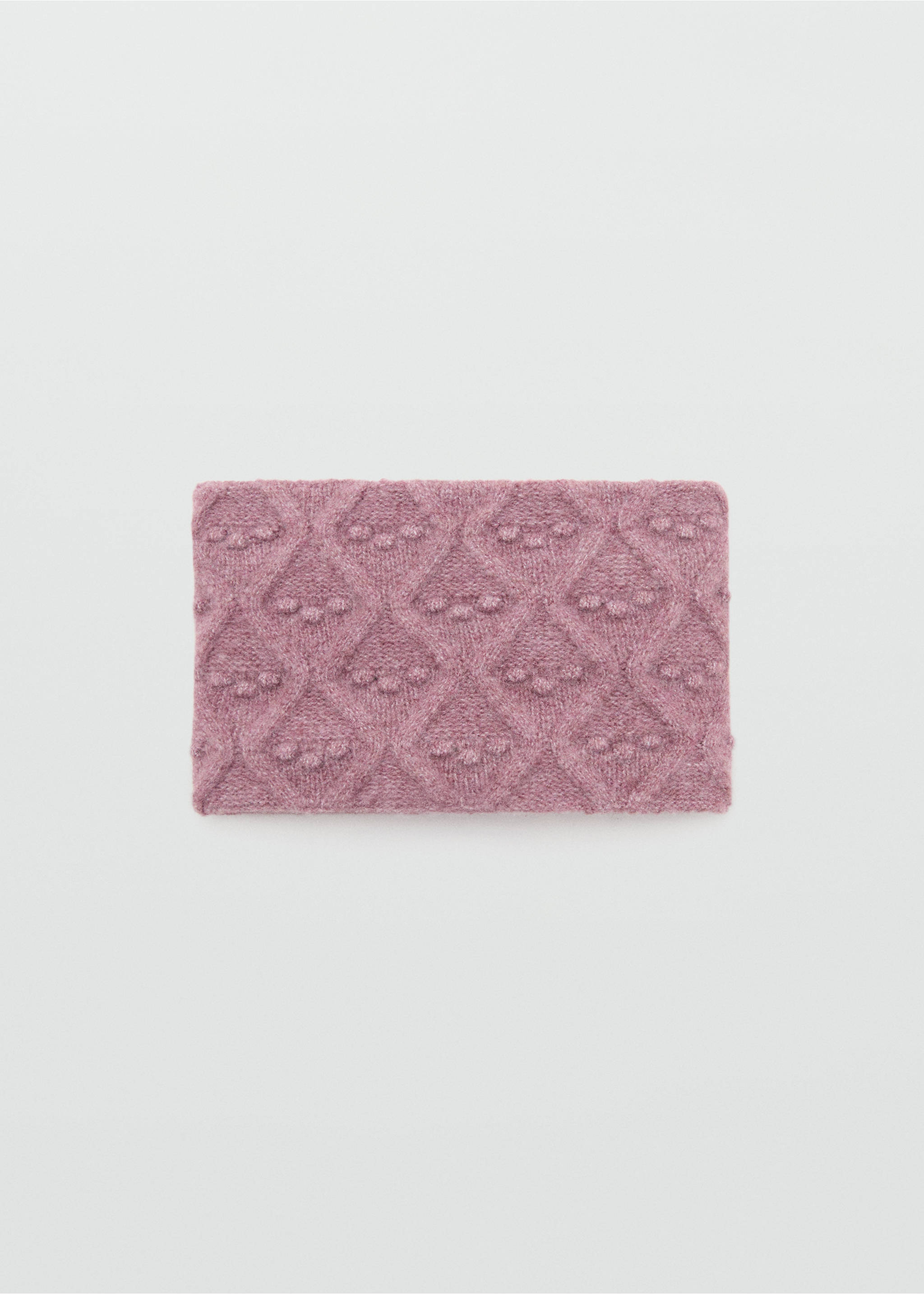 Textured scarf - Article without model, Wine. Ref: 17026736-00.