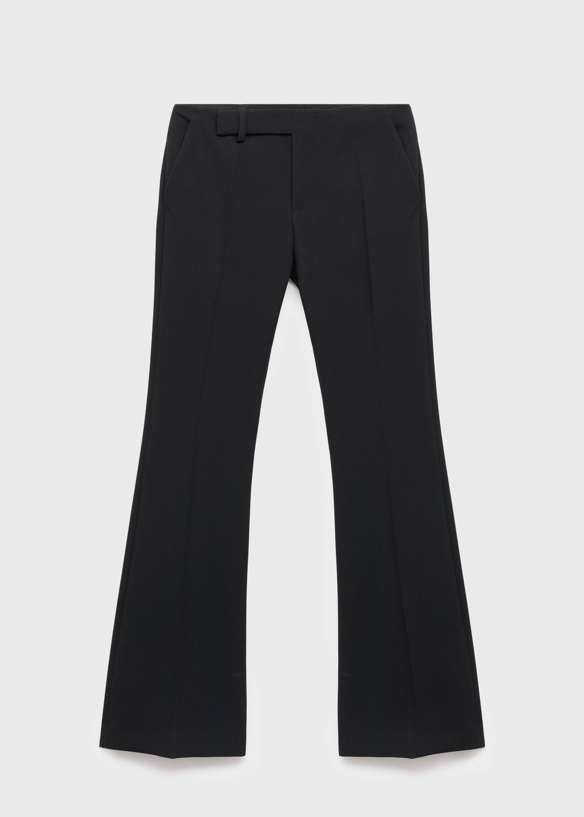 Mid-rise flare trousers - Article without model