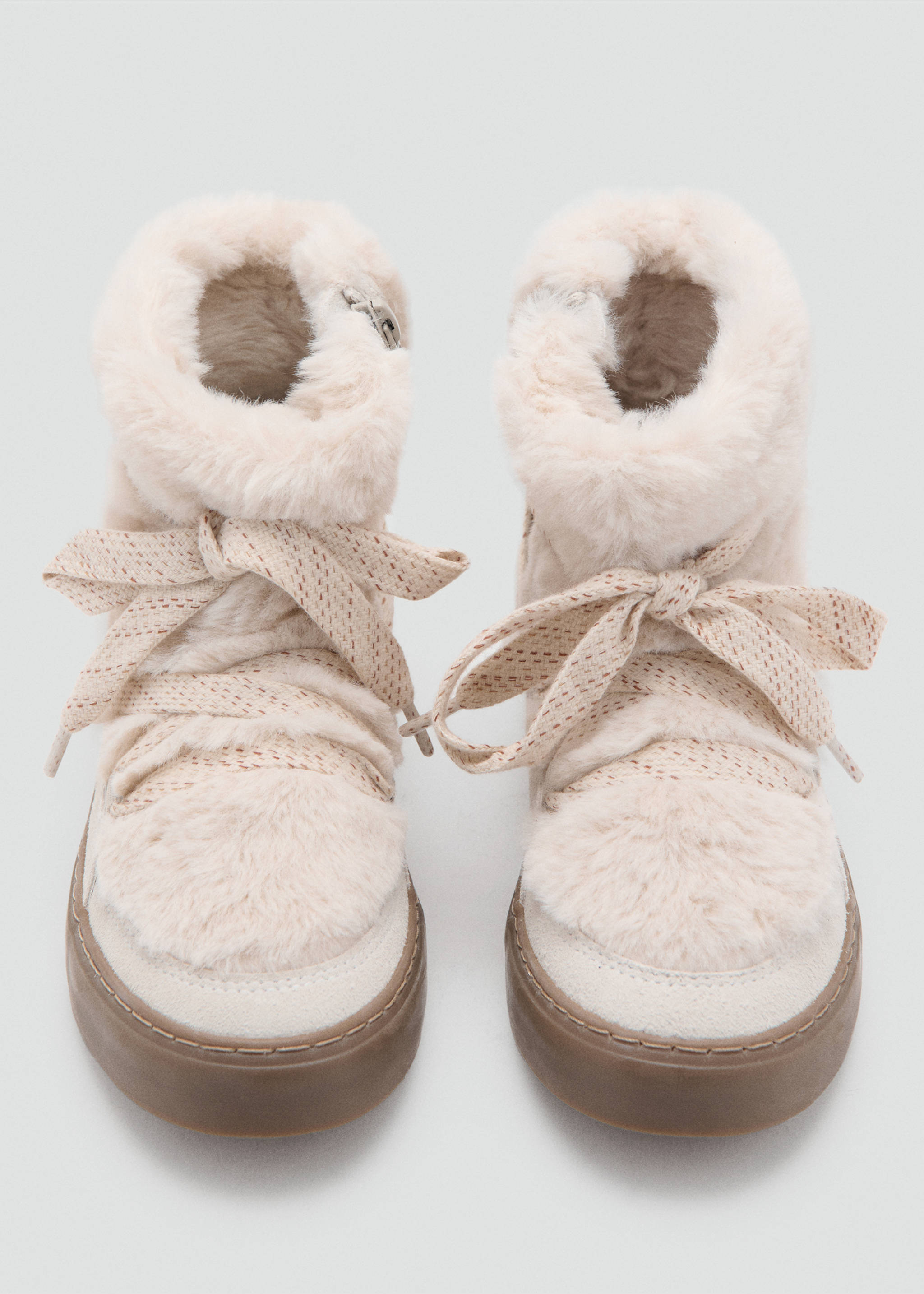 Bottines détails cuir - Détail de l'article 2, Sable. Ref: 17026739-00.