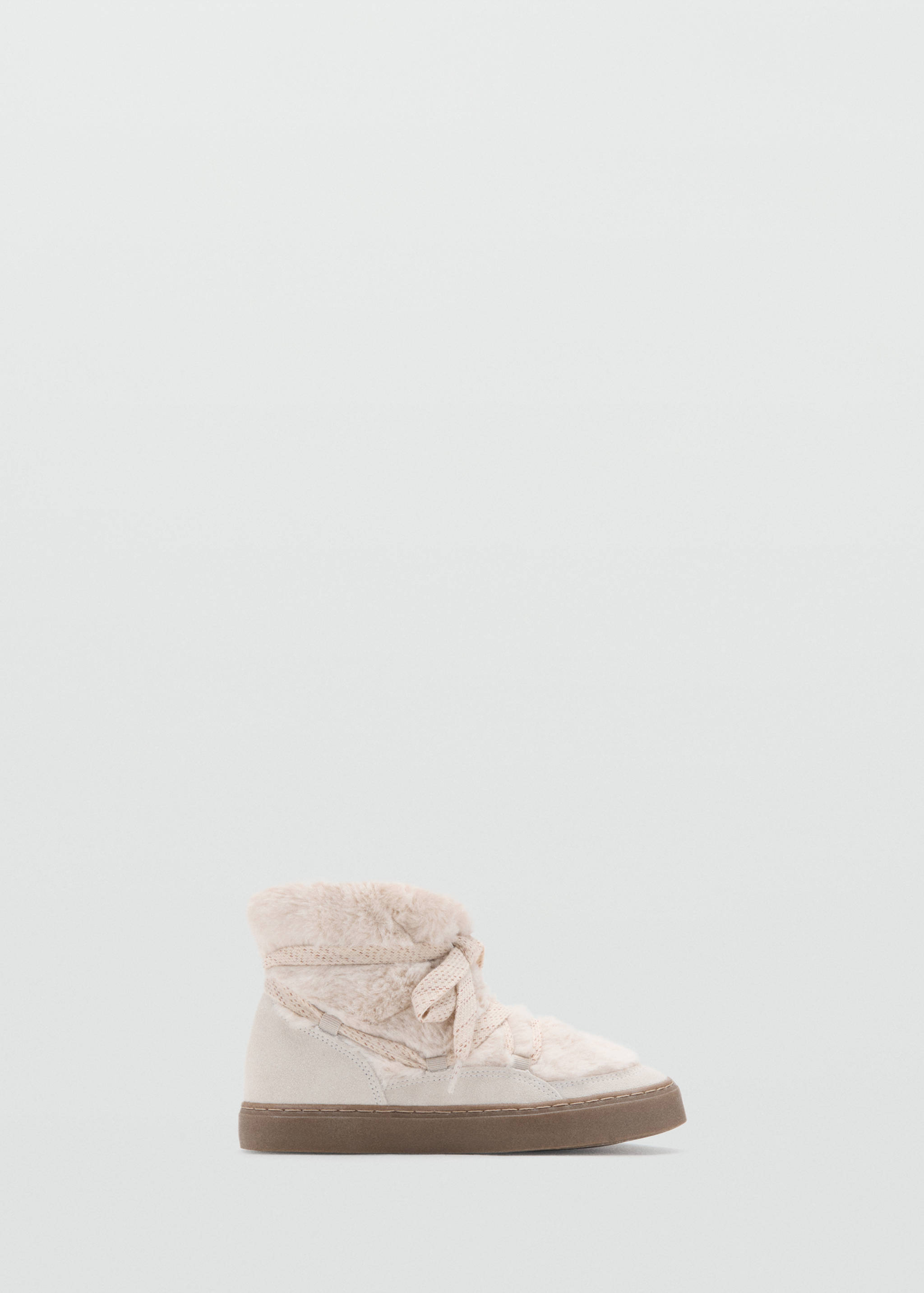 Ankle boots with leather accents - Article without model
