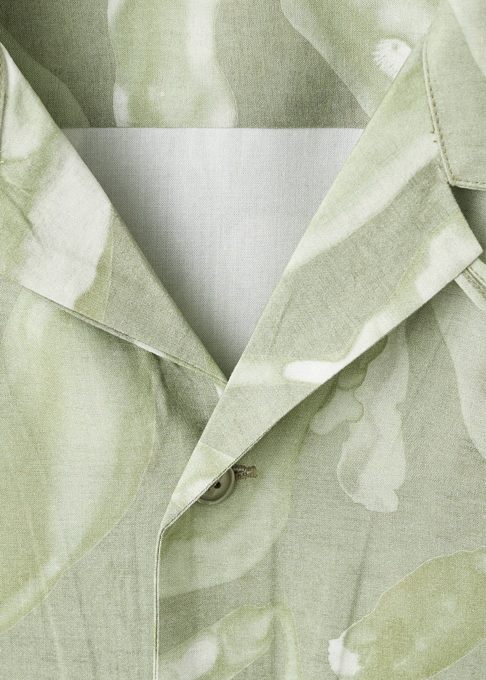 Fluid relaxed-fit printed shirt - Details of the article 8