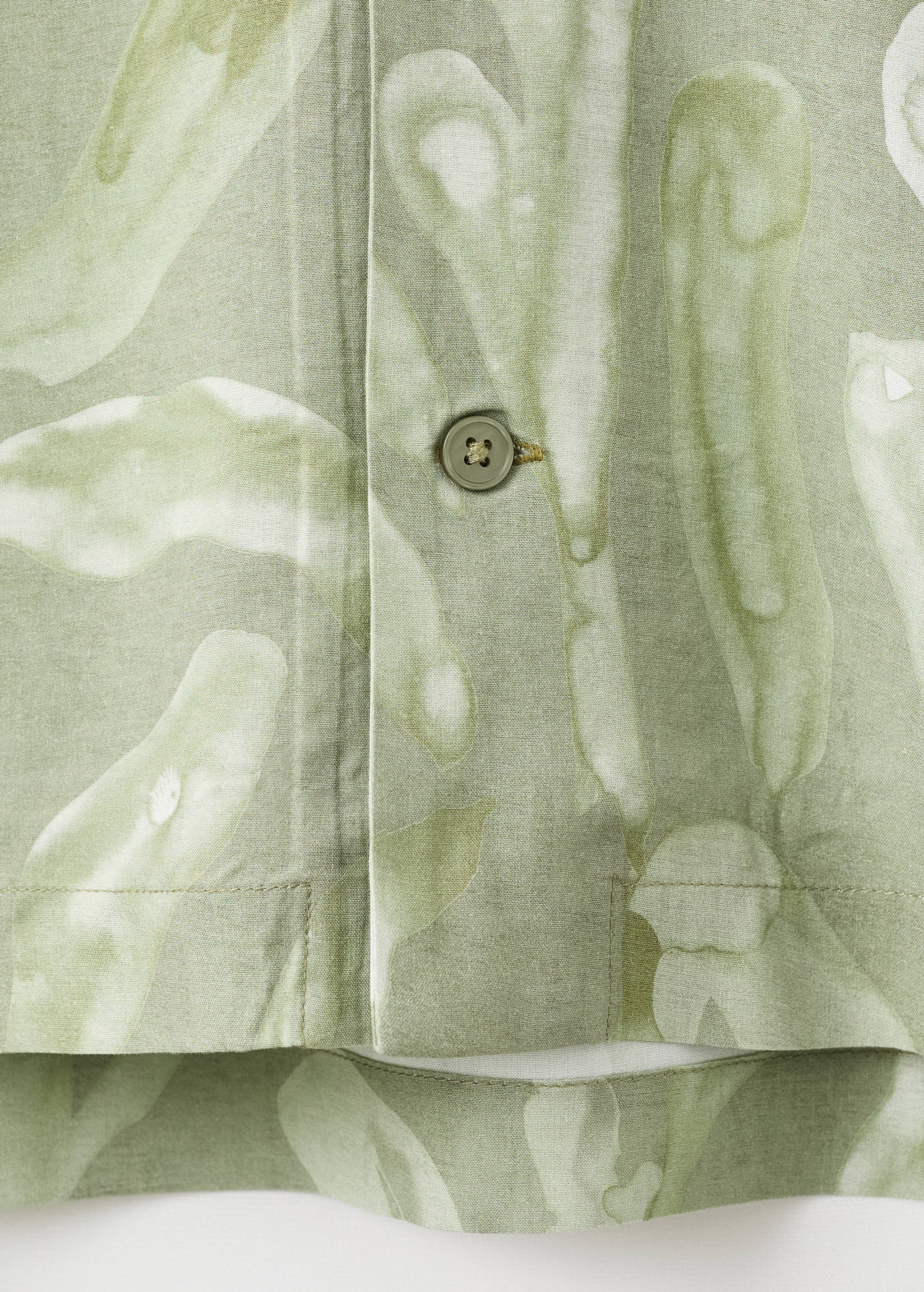 Fluid relaxed-fit printed shirt - Details of the article 0