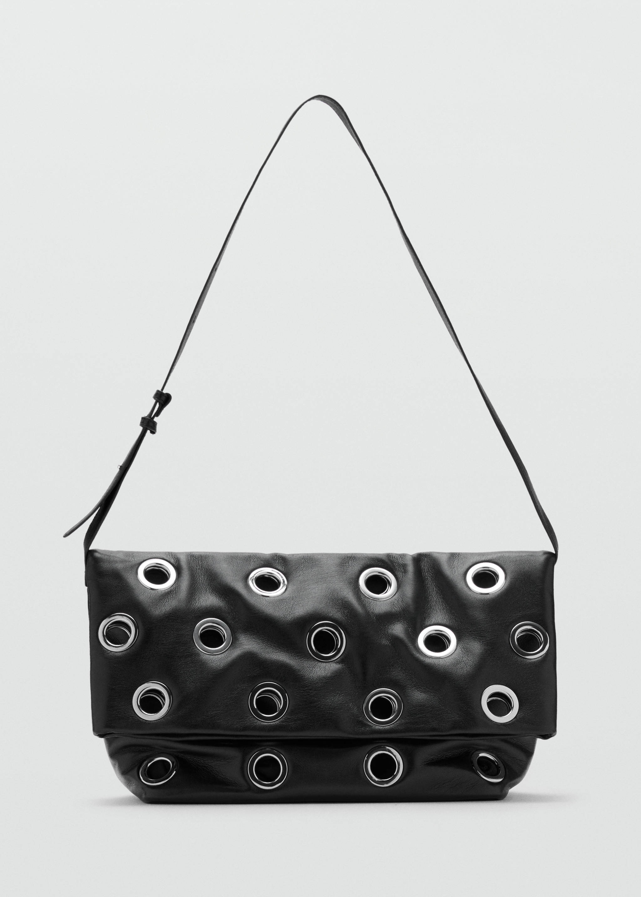 Crossbody bag with eyelets - Article without model