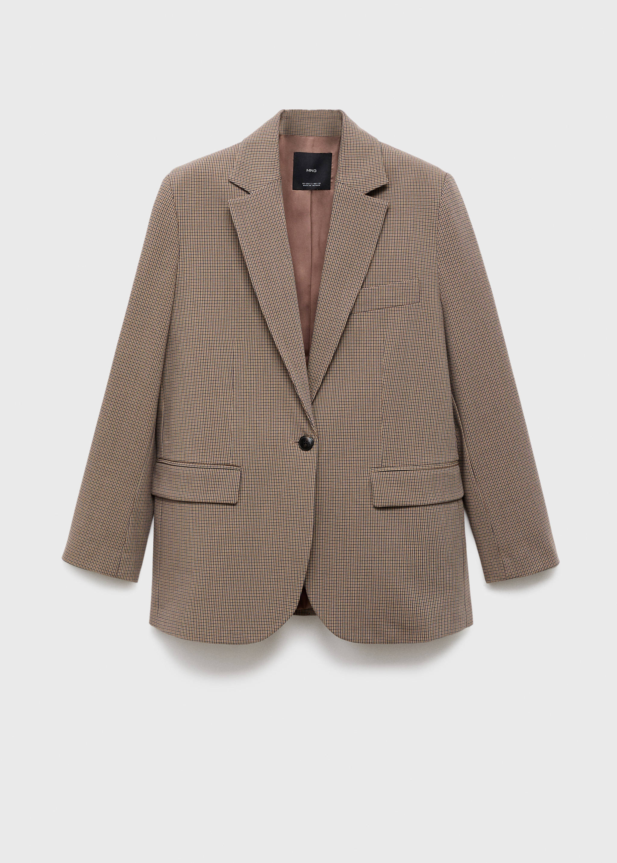 Straight jacket with flap pockets - Article without model
