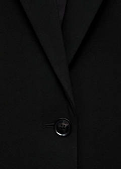 Straight jacket with flap pockets — Black 10
