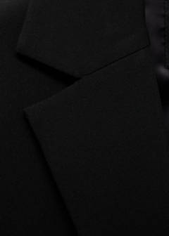 Straight jacket with flap pockets — Black 11