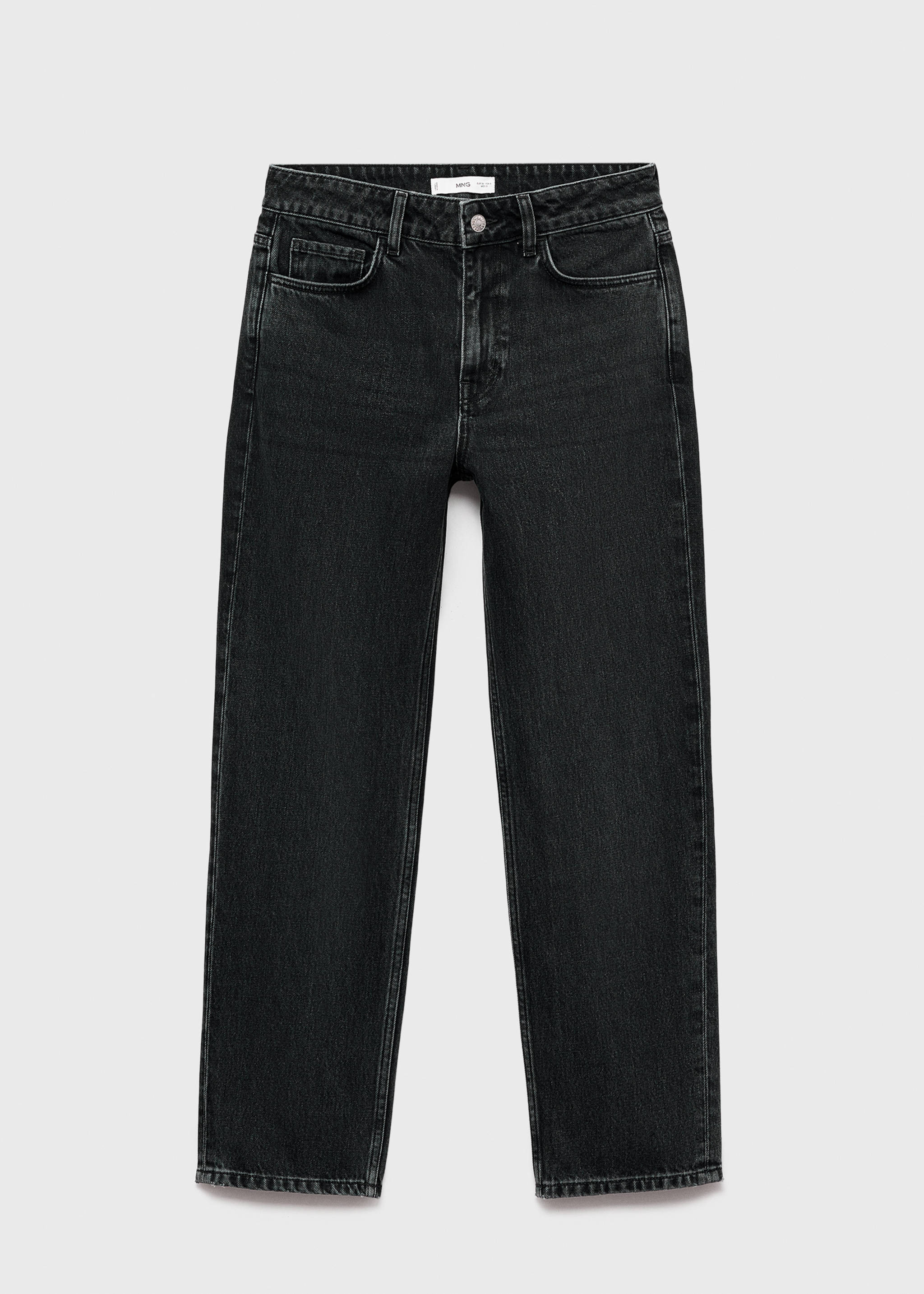 Mid-rise straight jeans - Article without model