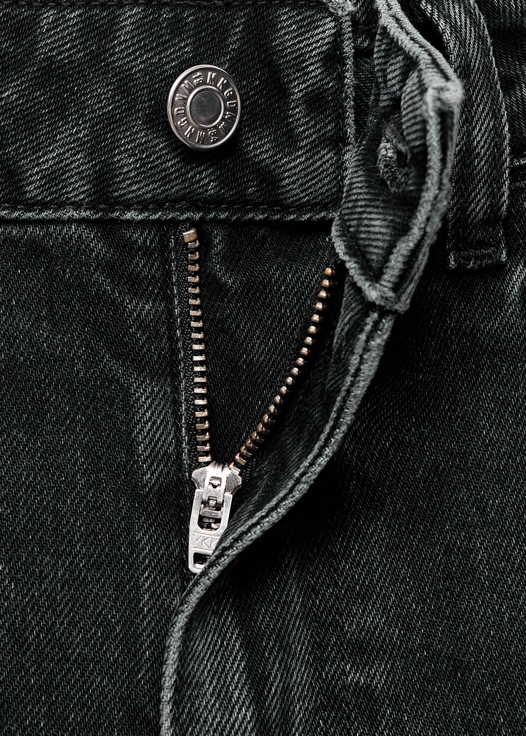 Mid-rise straight jeans - Details of the article 8
