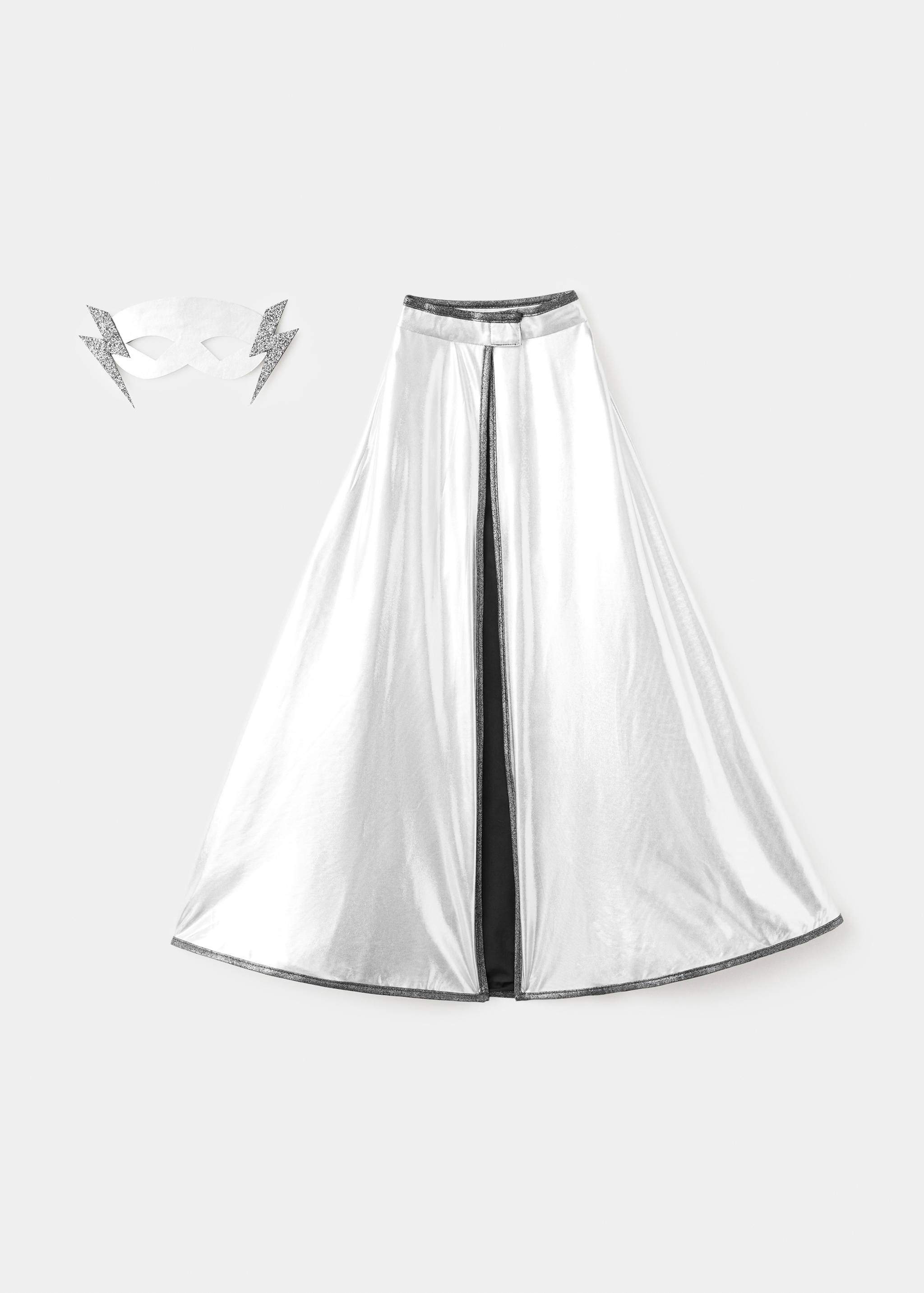 Cape and lightning mask - Article without model